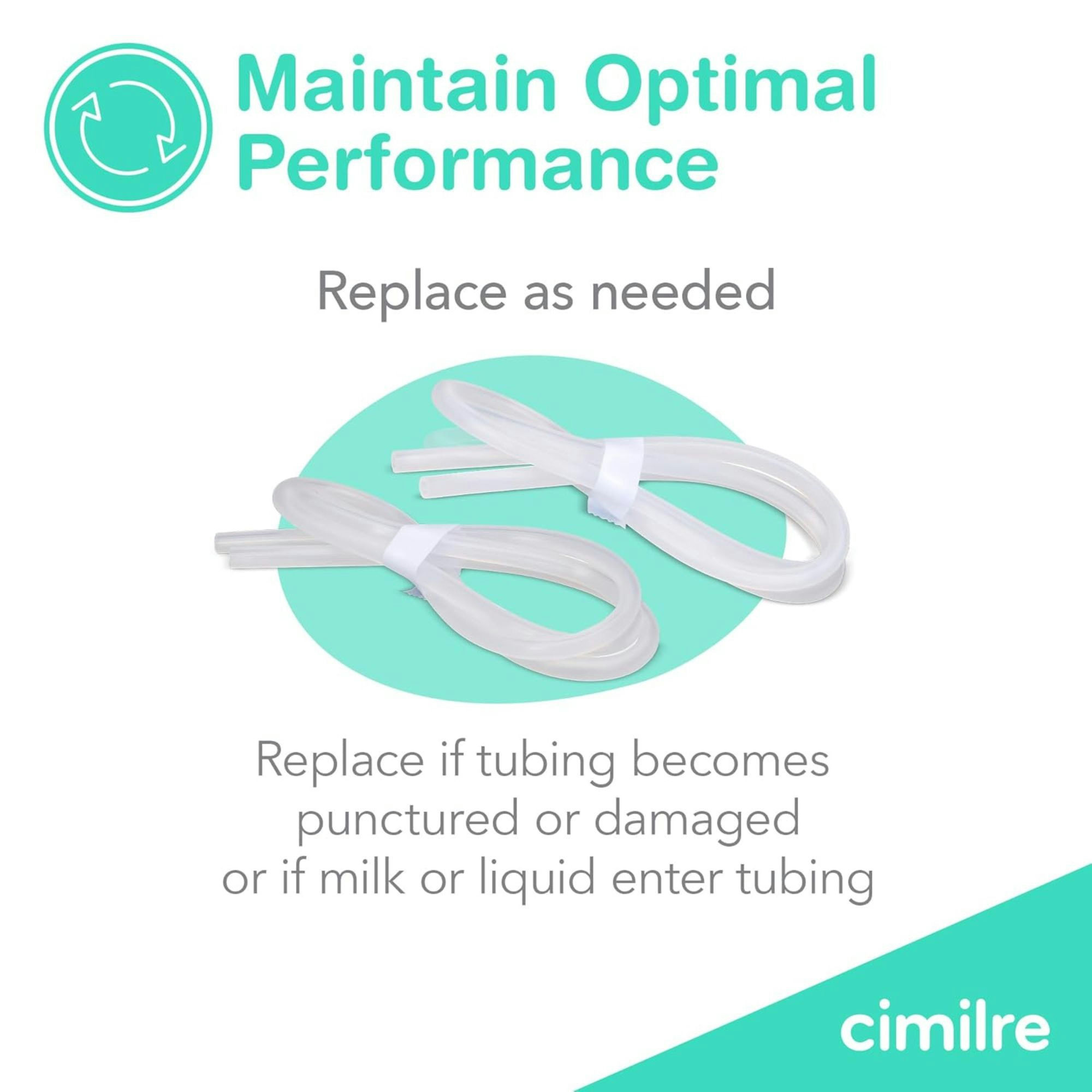 Cimilre Breast Pump Tubing Replacement Set