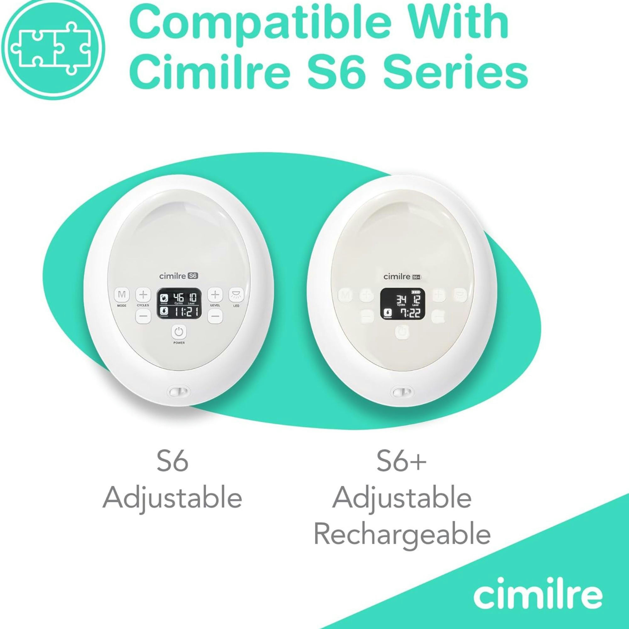 Cimilre S6 Series Breast Pump Car Charger Adapter