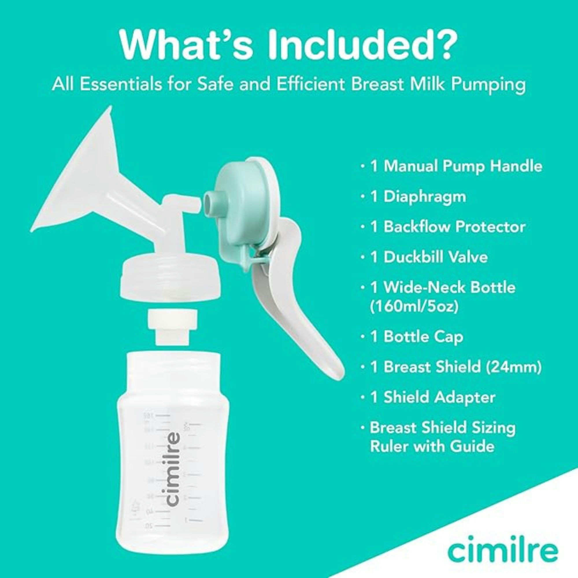 Cimilre M1 Manual Breast Pump Kit
