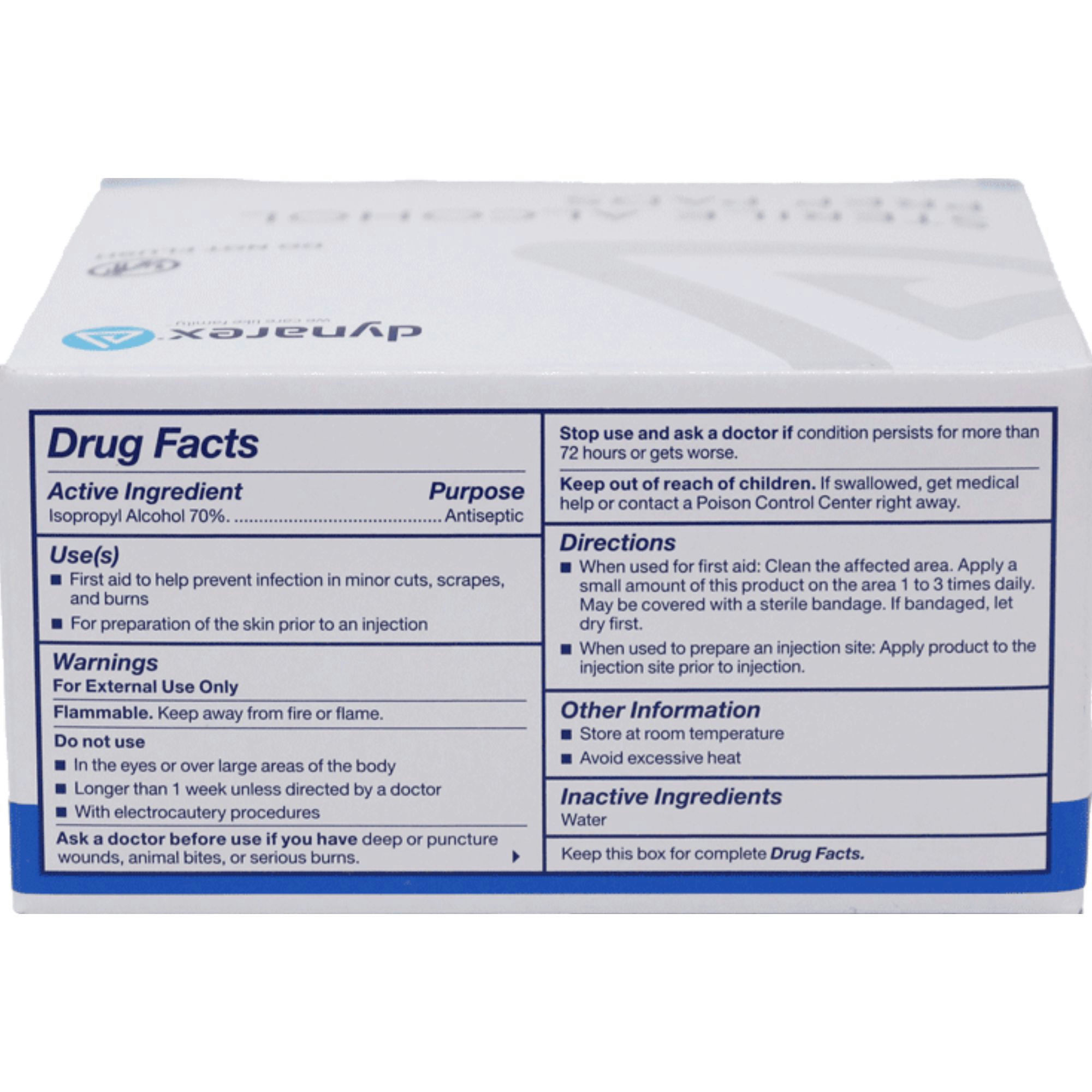 Dyranex Sterile Alcohol Prep Pads