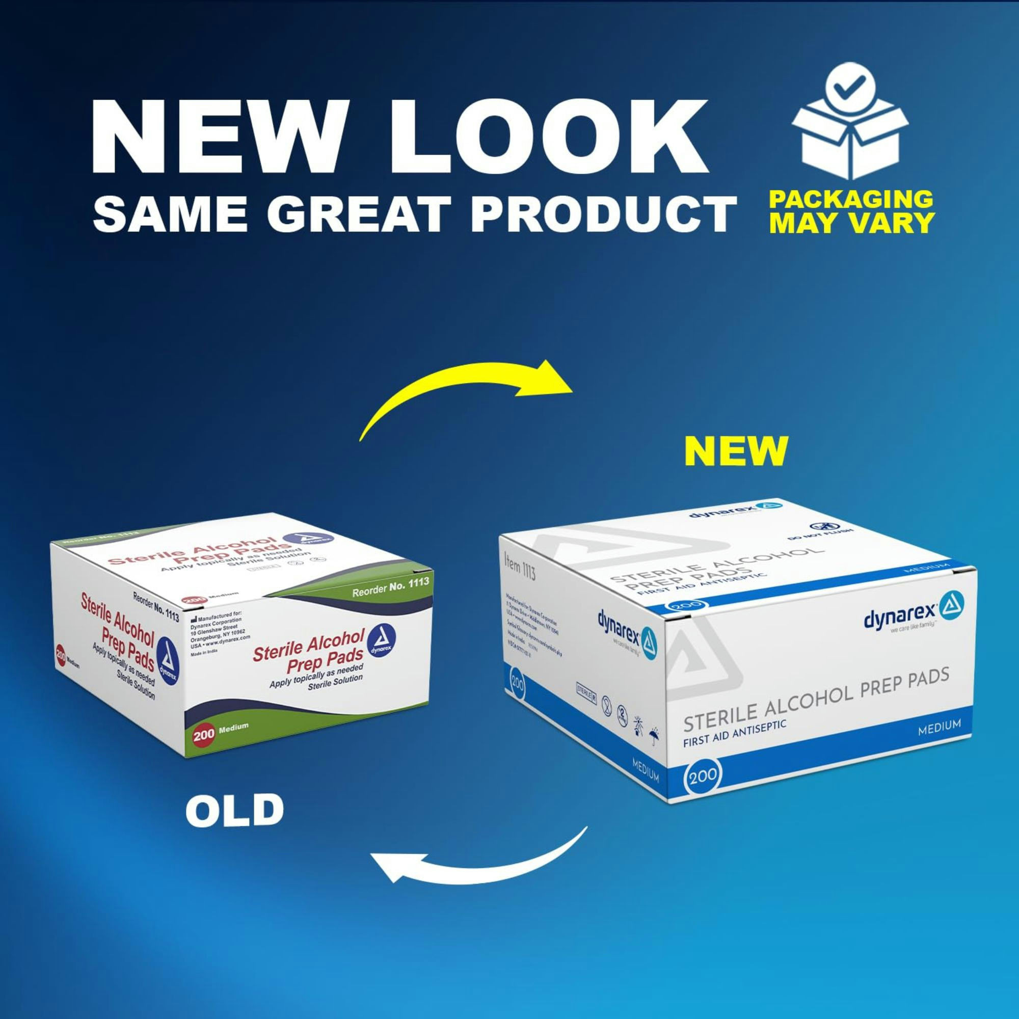 Dyranex Sterile Alcohol Prep Pads