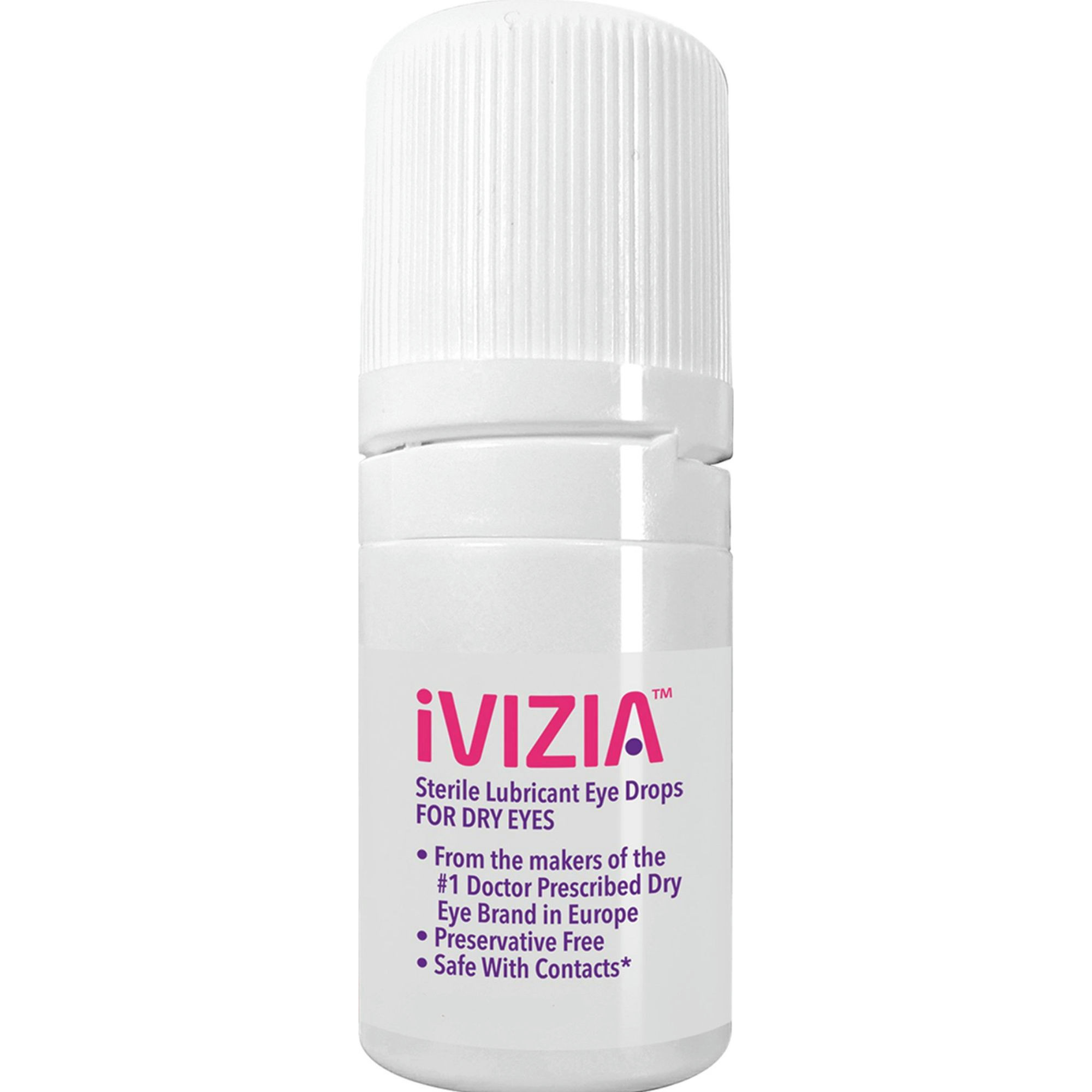 iVIZIA Sterile Lubricant Eye Drops for Dry Eyes