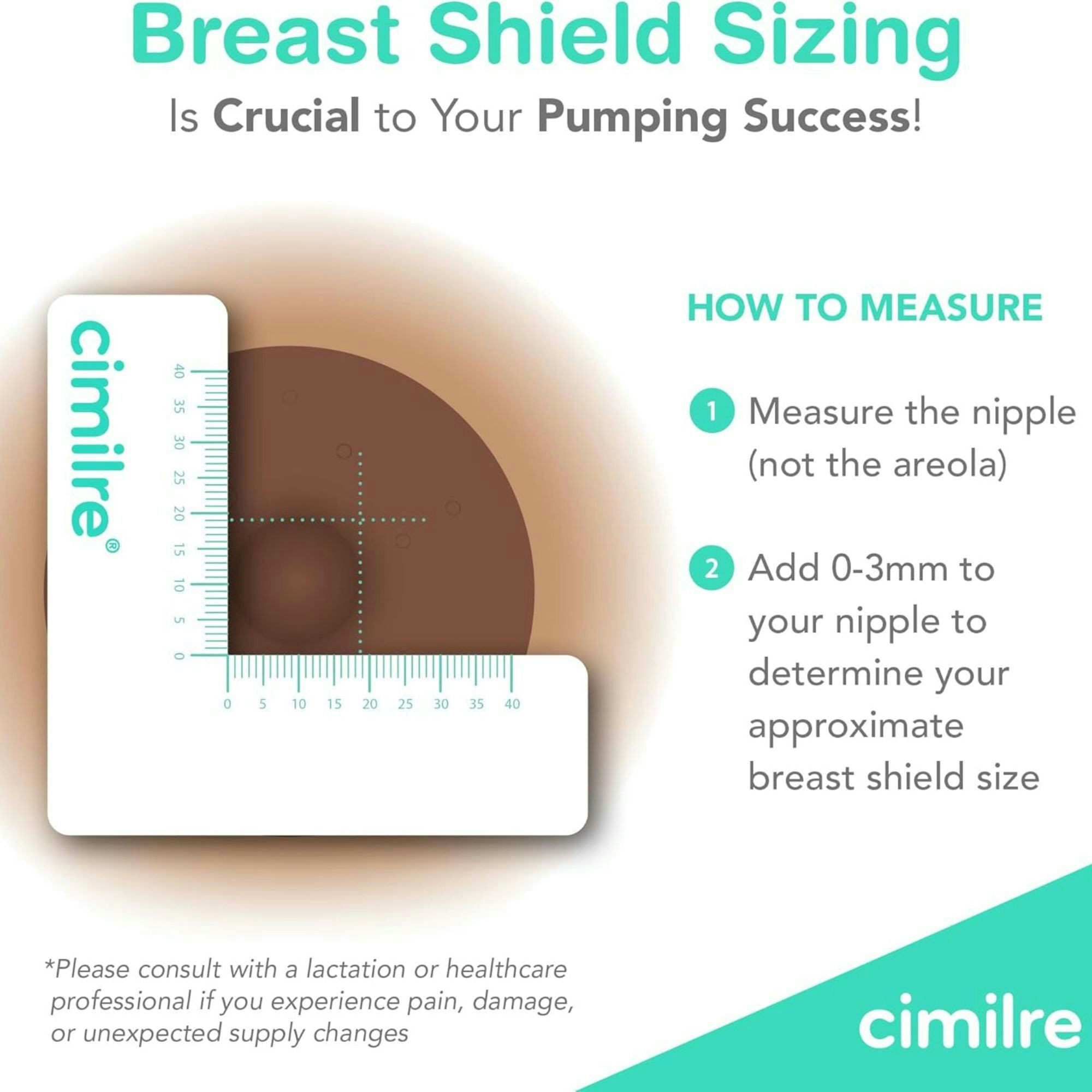 Cimilre Breast Pump Shield Set