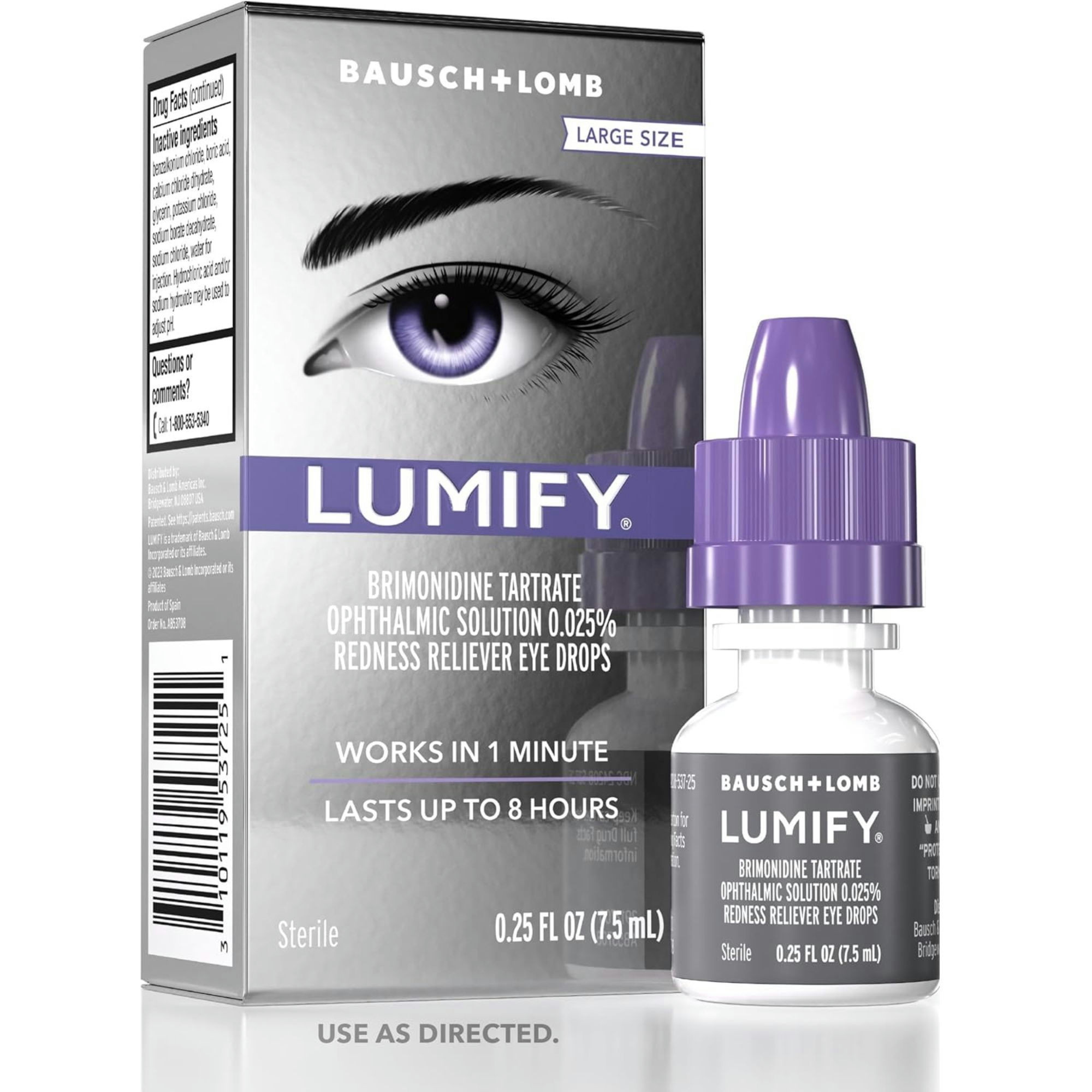 Lumify Redness Reliever Eye Drops