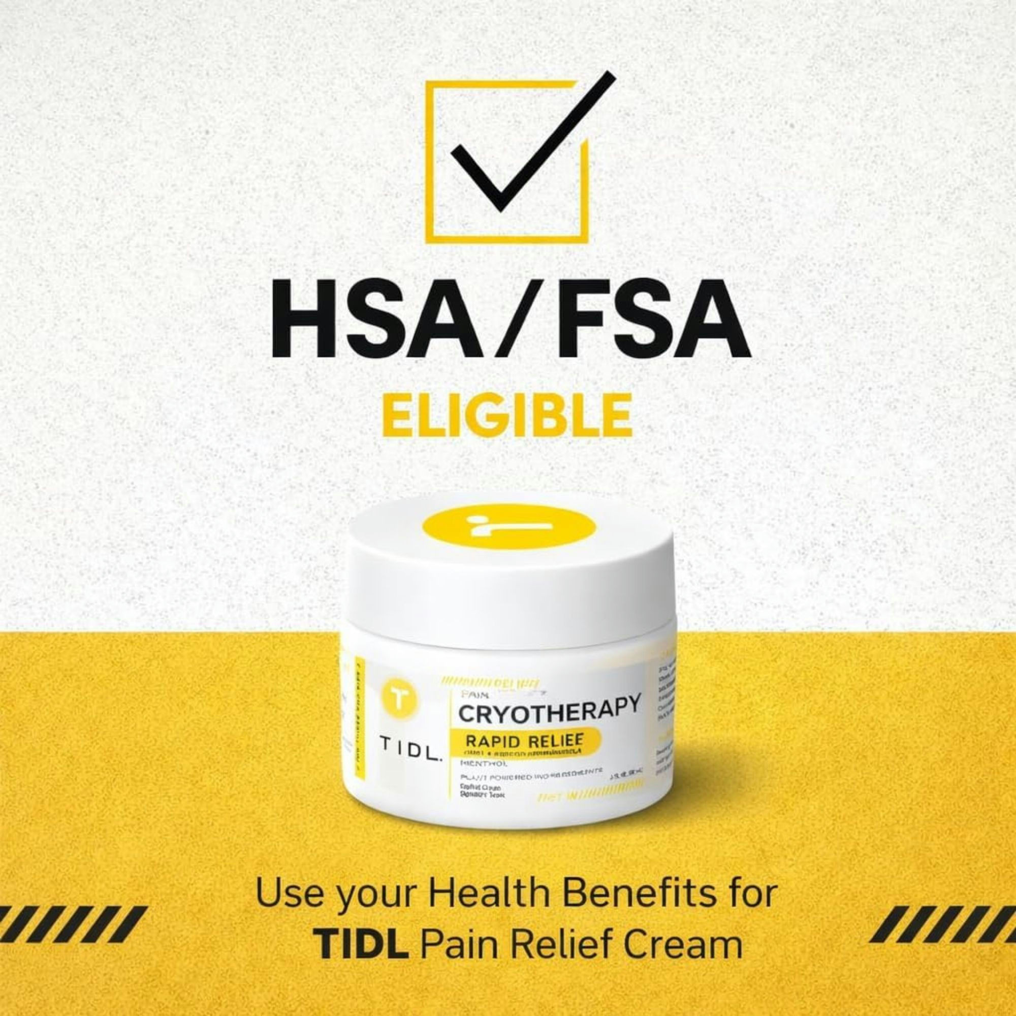 TIDL Cryotherapy Pain Relief Joint and Muscle Cream