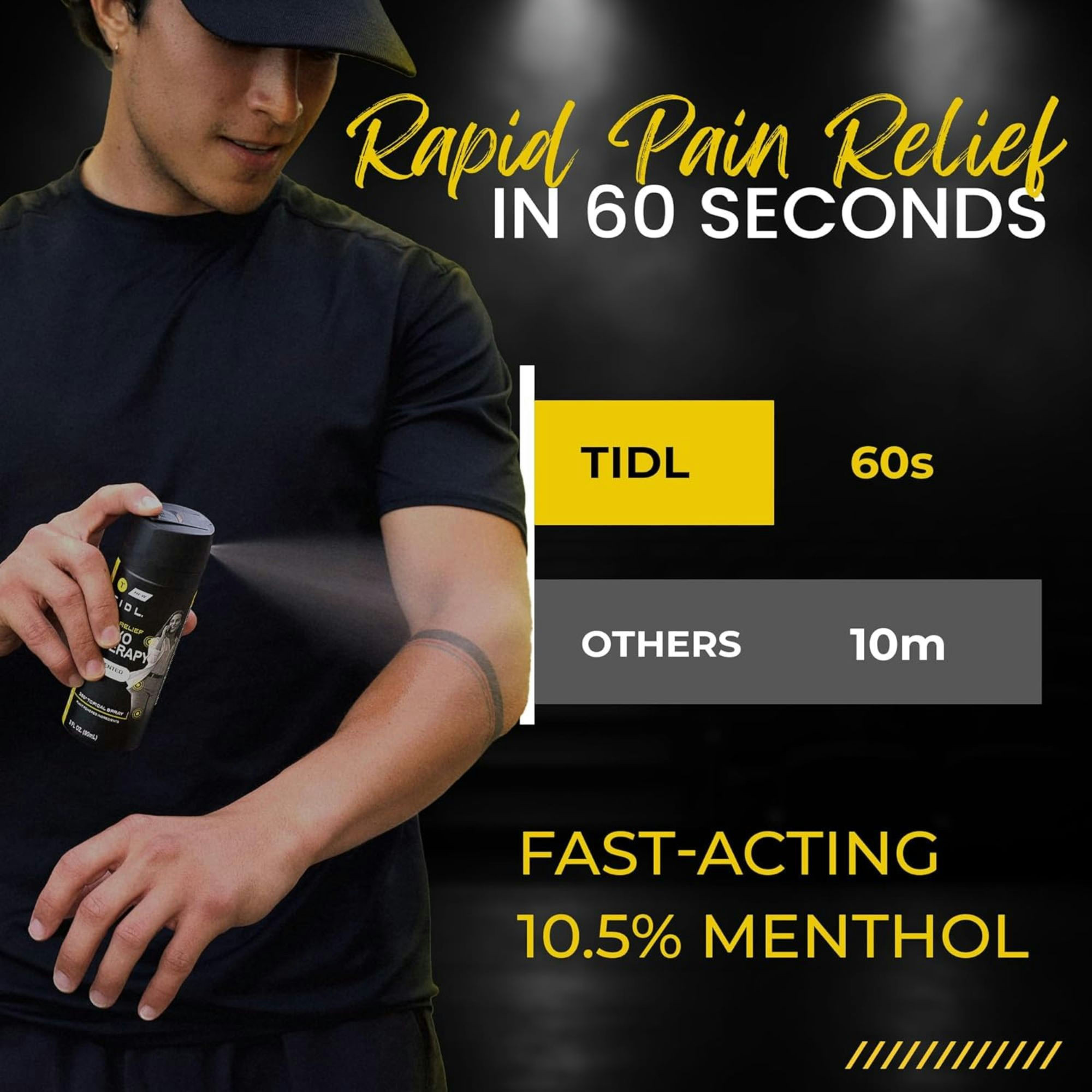TIDL Cryotherapy Pain Relief Original Spray