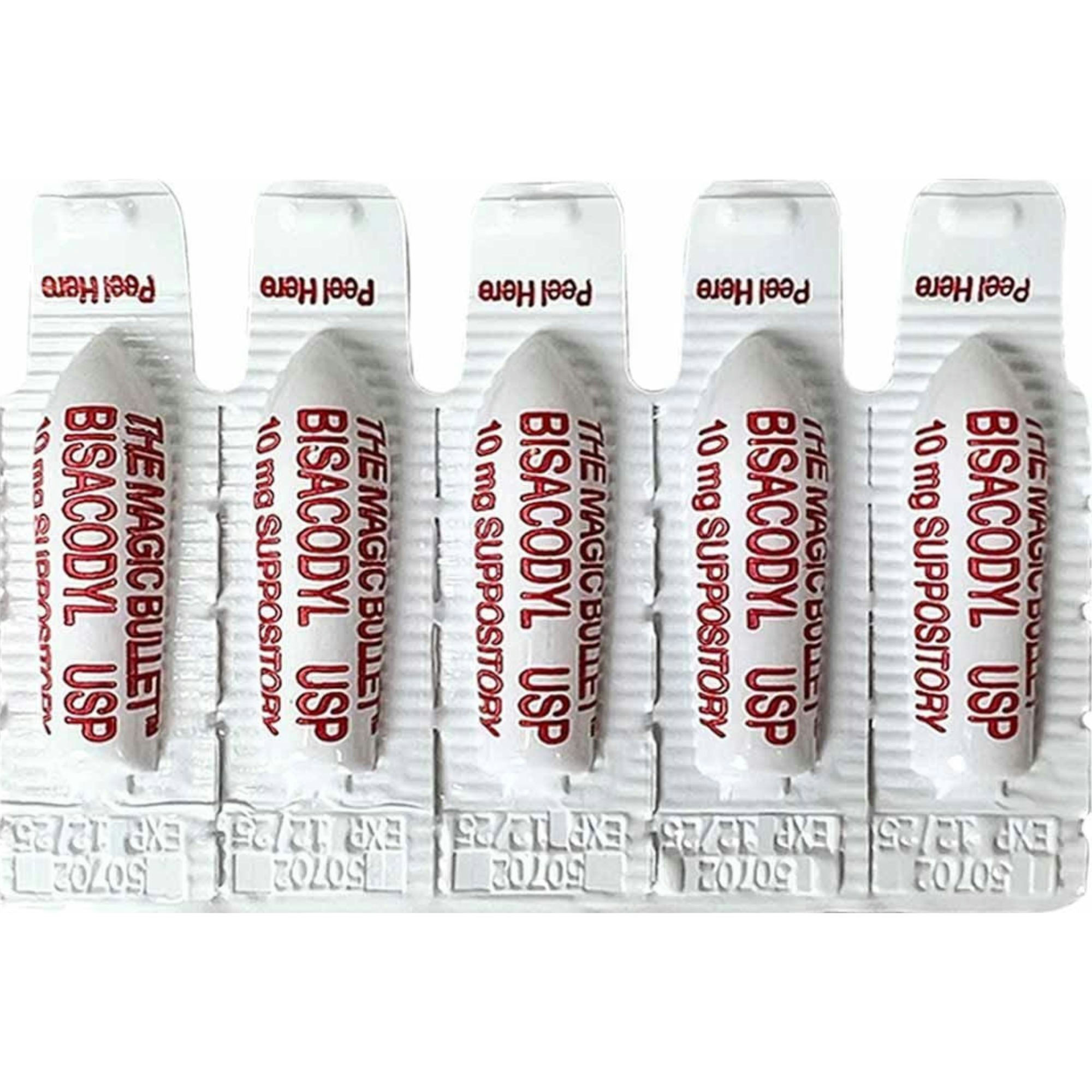 Magic Bullet Laxative Suppository