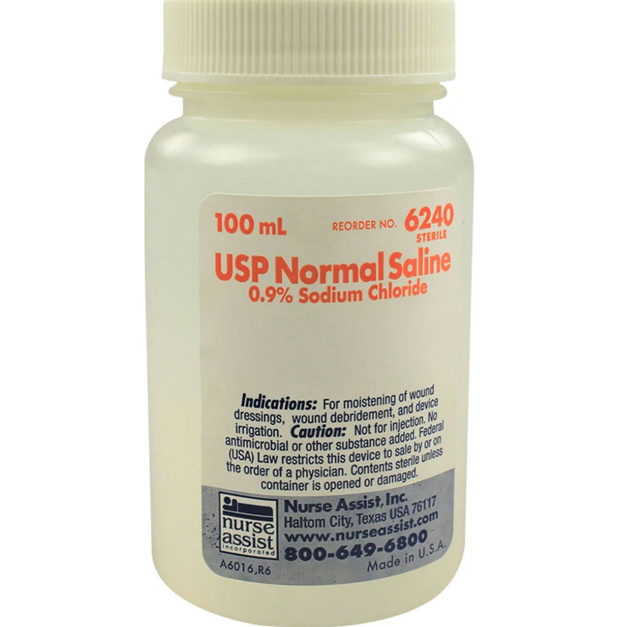 Nurse Assist USP Normal Sterile Saline Solution