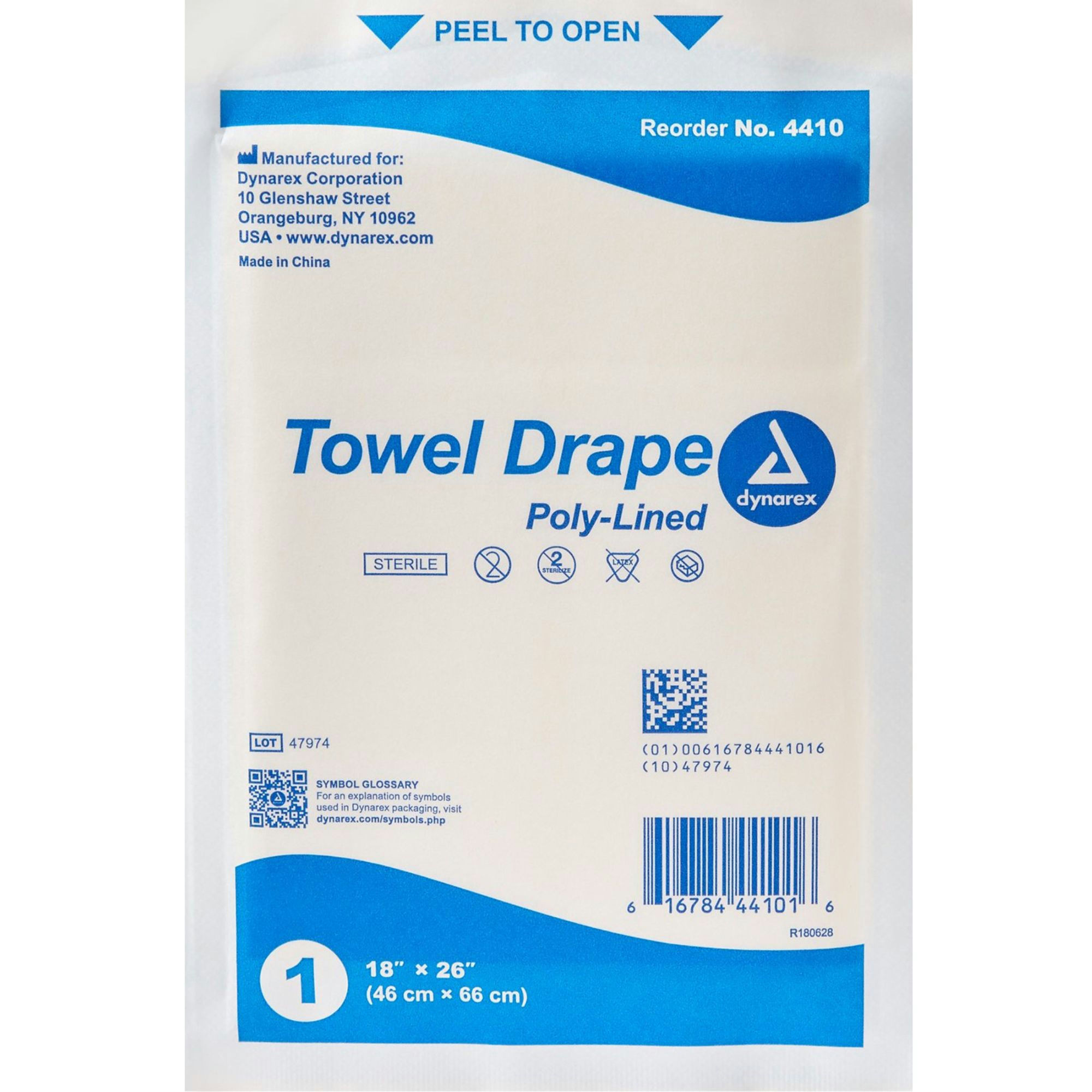 Dynarex Disposable Towel Drapes