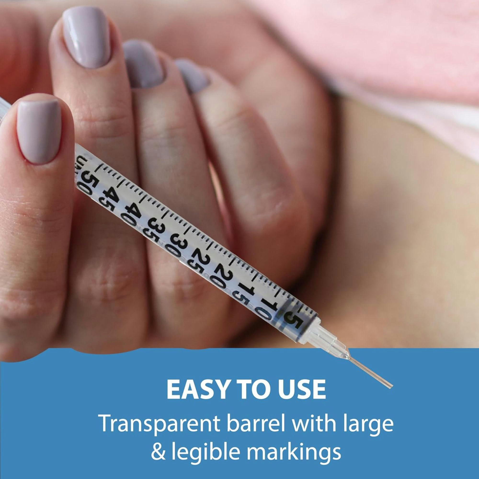 TRUEplus Single-Use Insulin Syringe, 30 gauge