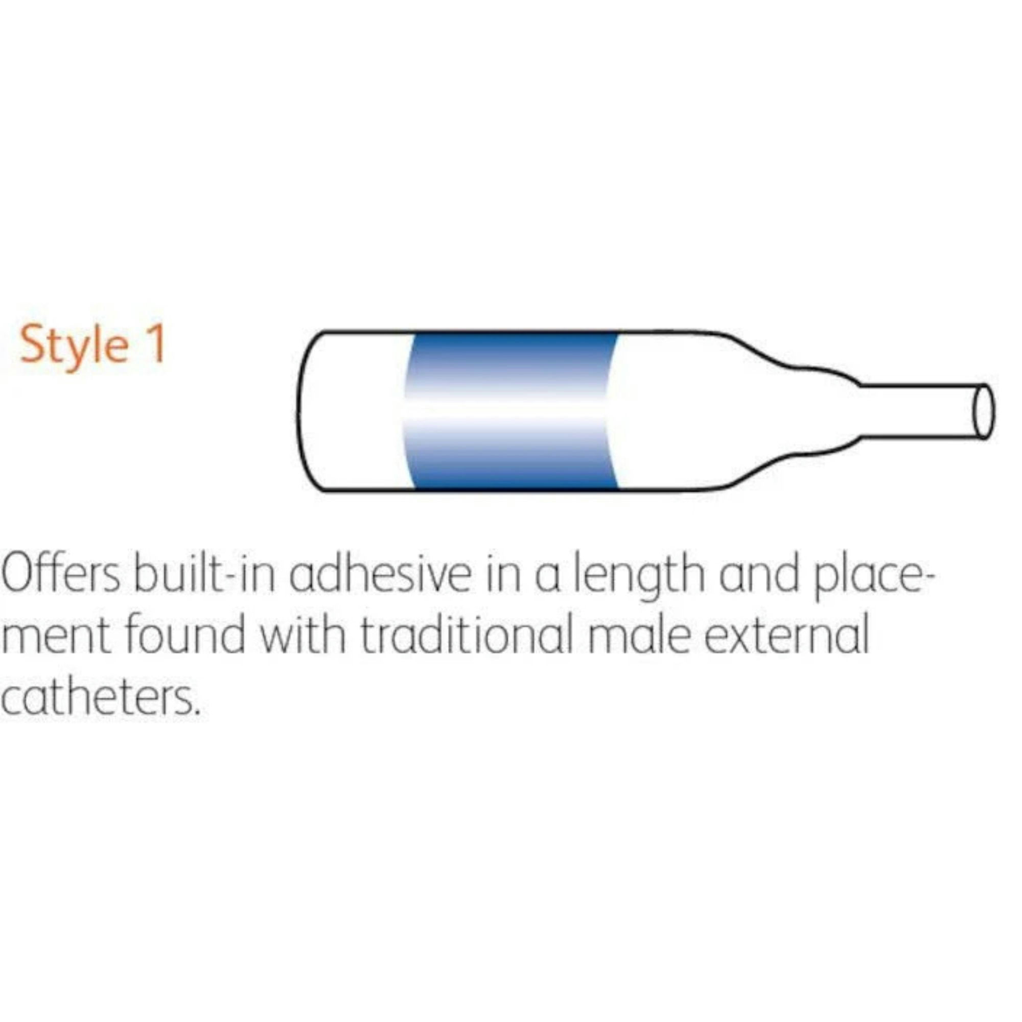Spirit Style 1 Hydrocolloid Adhesive Sheath