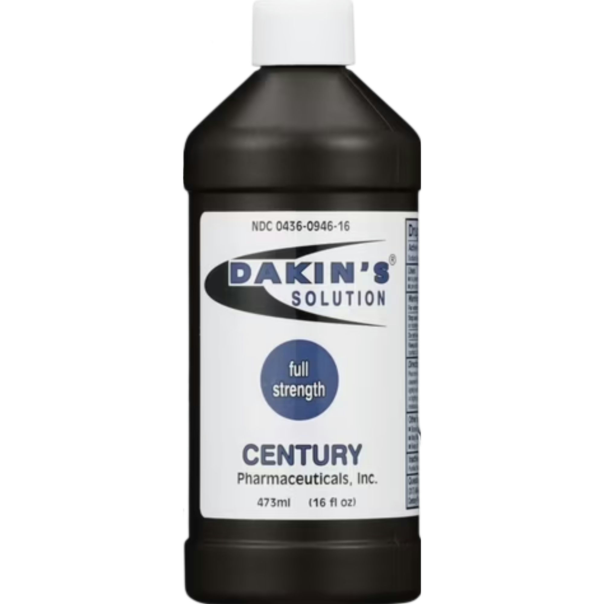 Dakin's Solution Full Strength 0.5% Sodium Hypochlorite Wound Cleanser