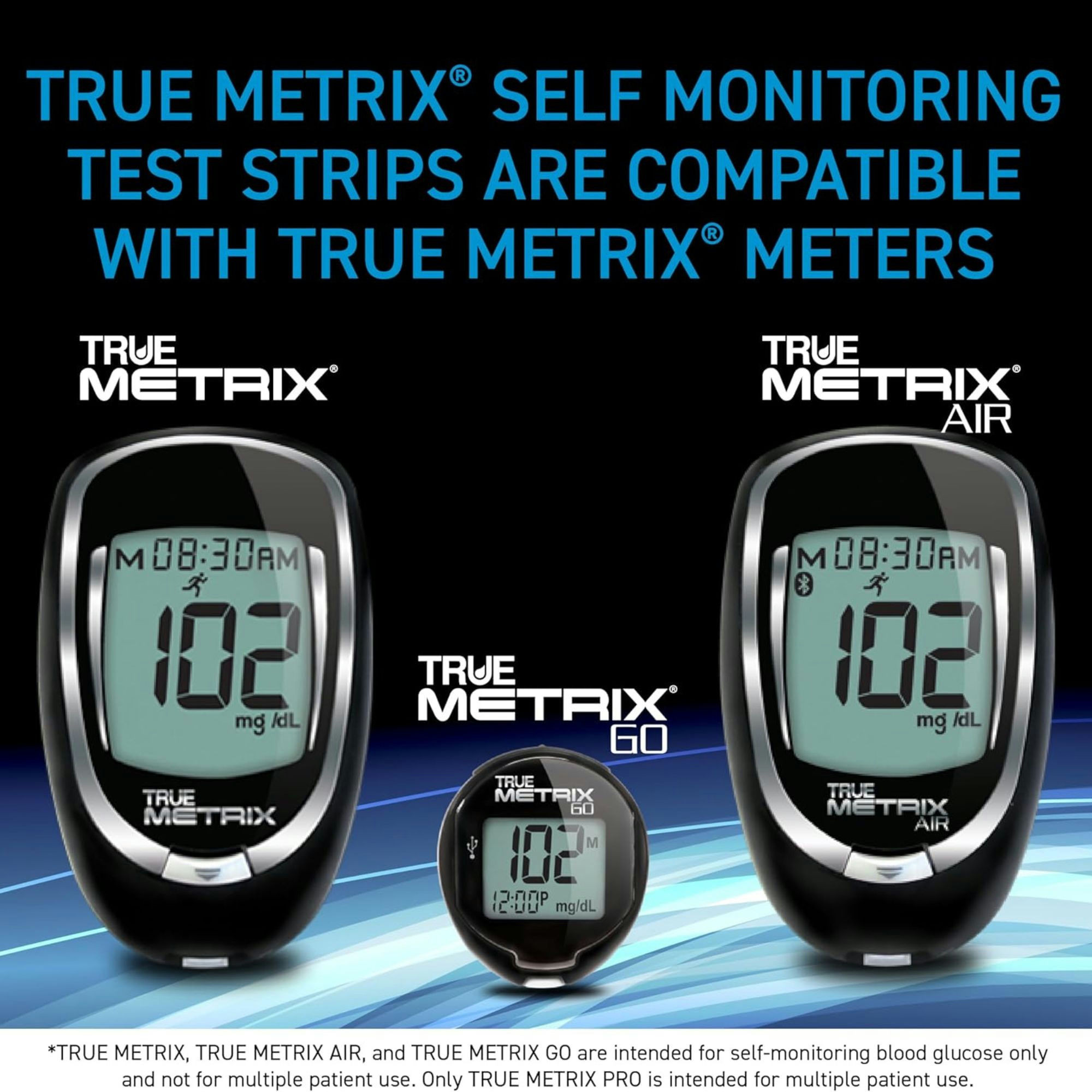 TRUE Metrix Blood Glucose Test Strips