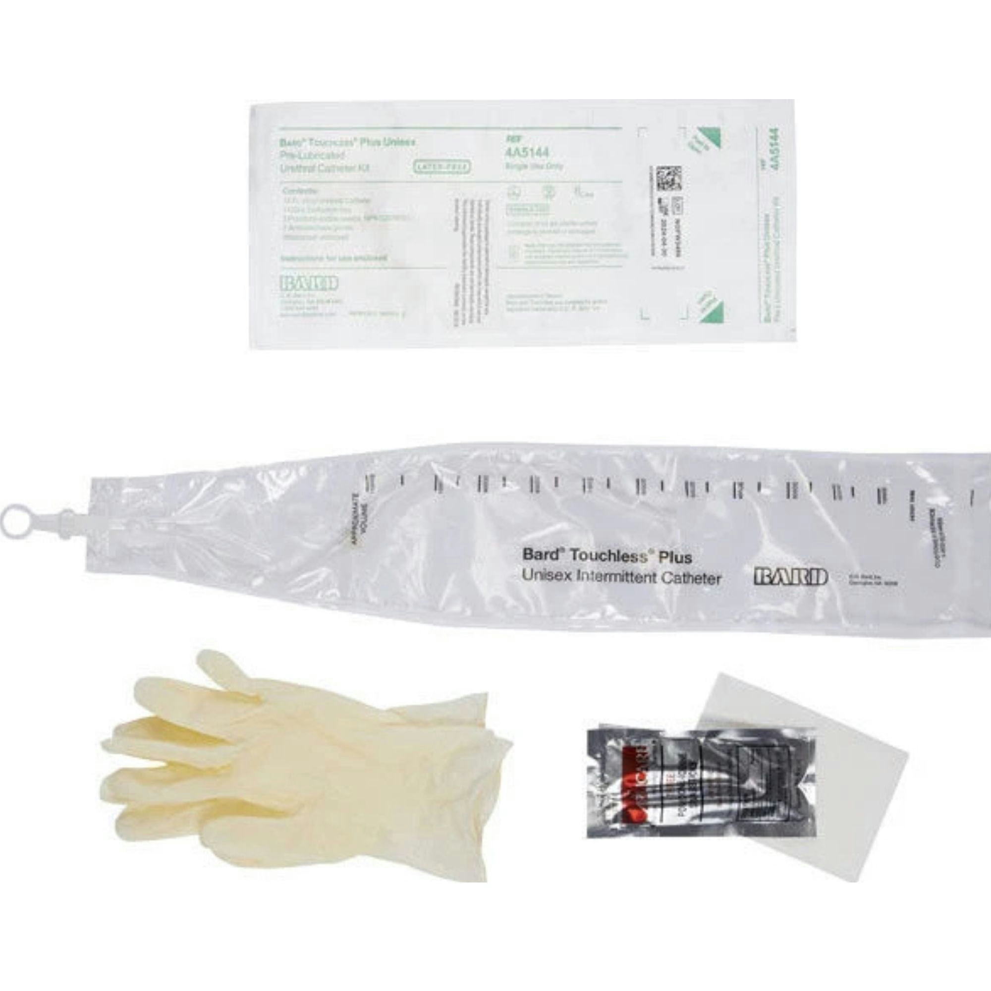 Bard Touchless Plus Unisex Vinyl Intermittent Catheter