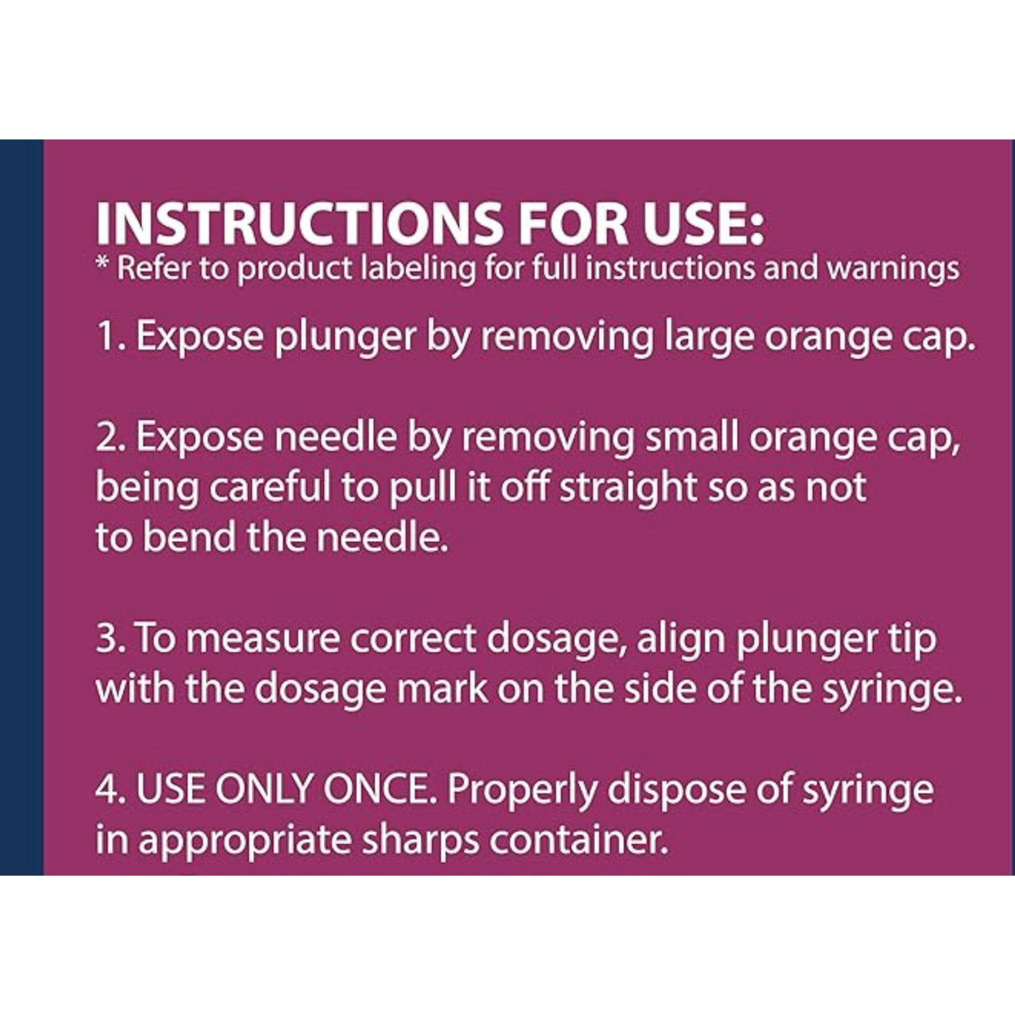 TRUEplus Single-Use Insulin Syringe, 29 gauge