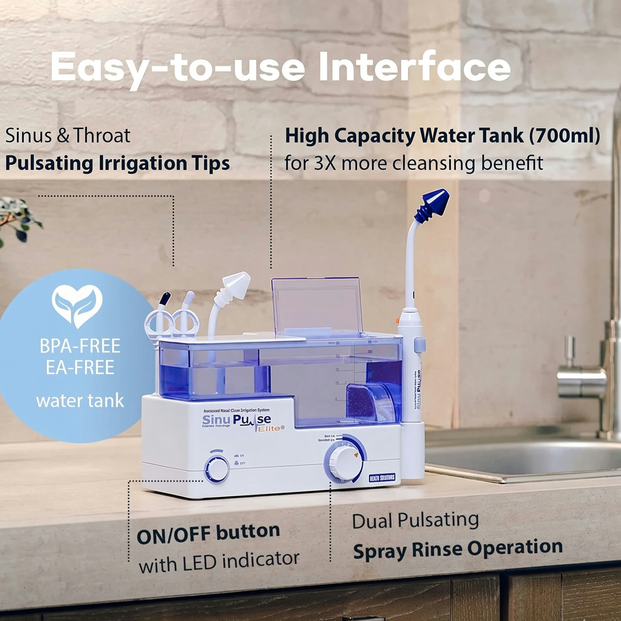 SinuPulse Elite Advanced Nasal Irrigation System