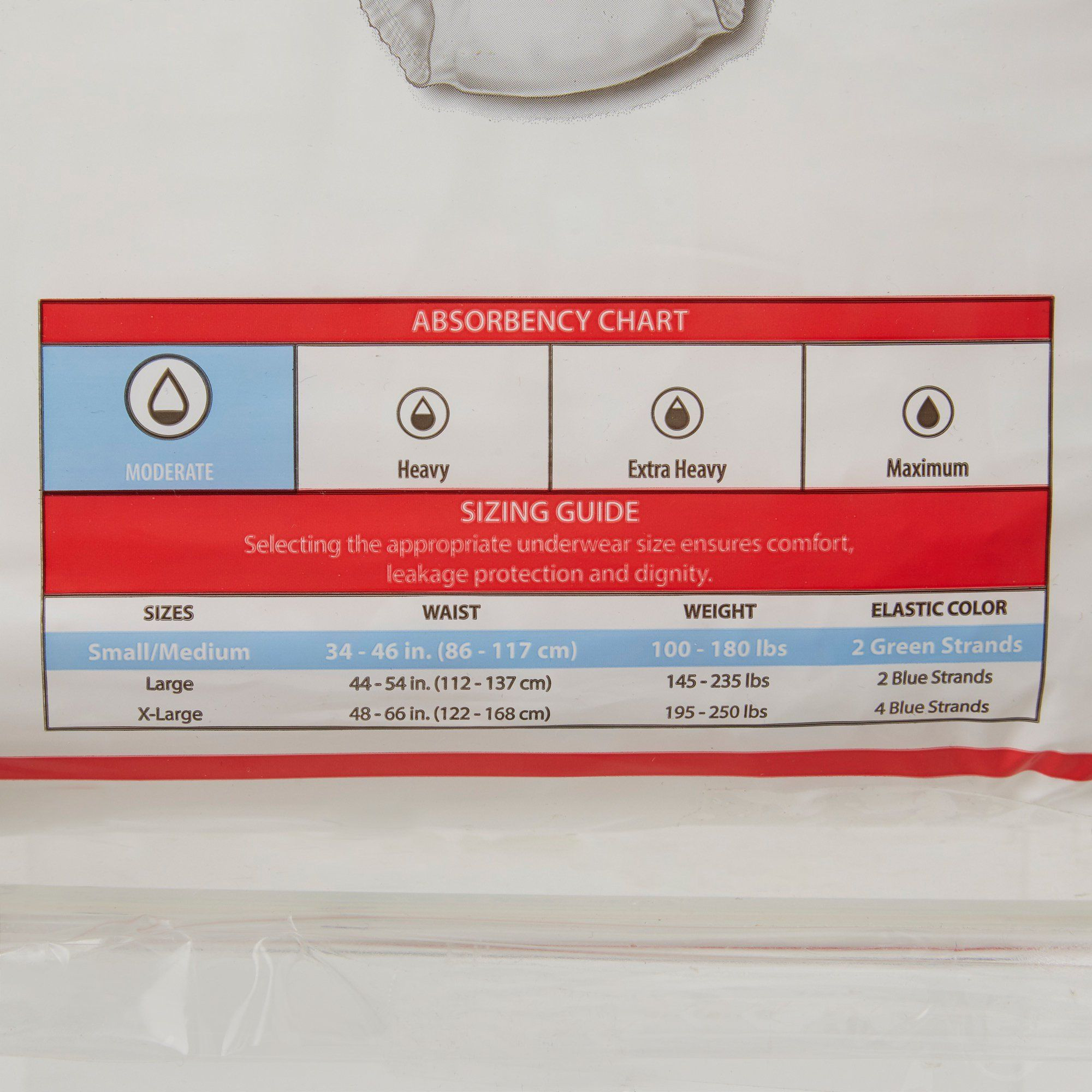 Cardinal Simplicity Protective Pull-Up Underwear, Extra