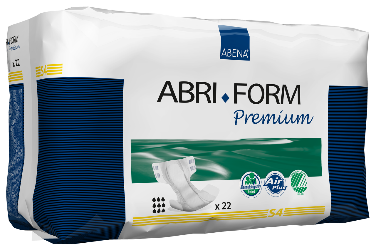 Abena Abri-Form Premium Diapers with Tabs, S4