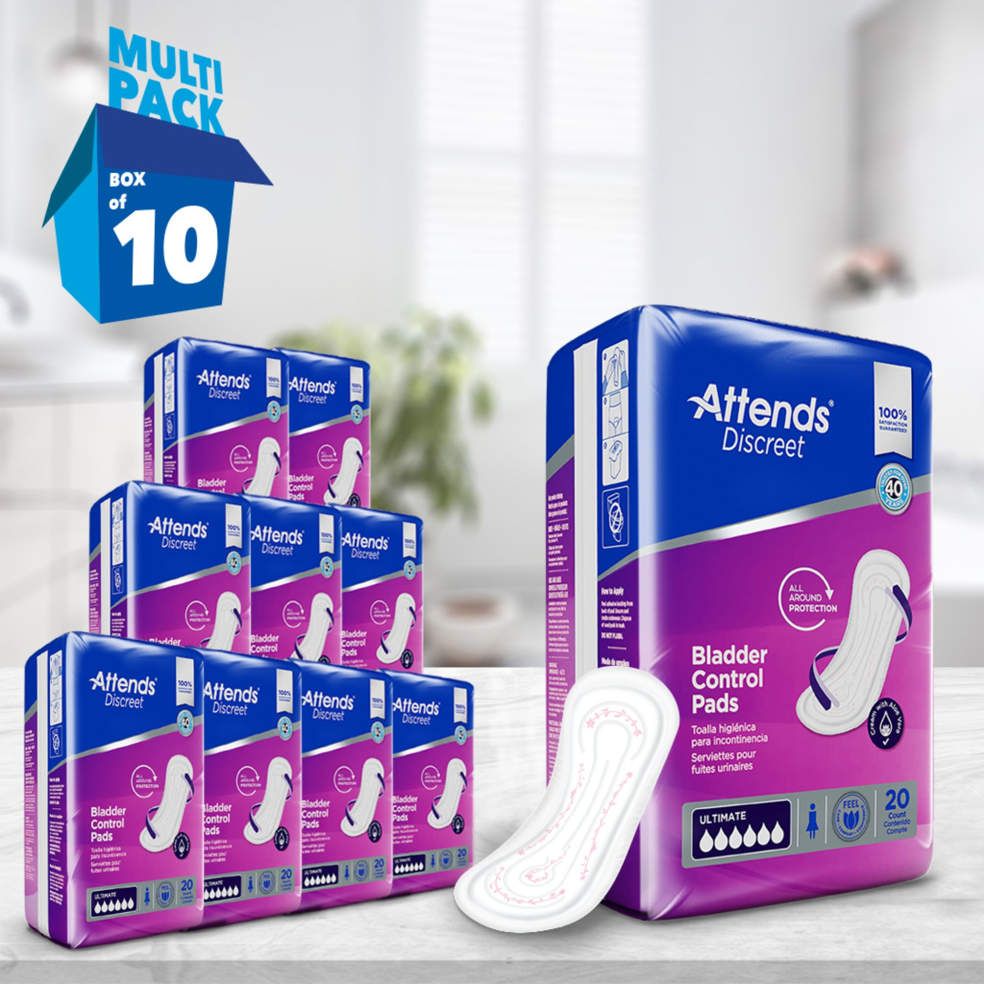 Attends Discreet Pads, Ultimate