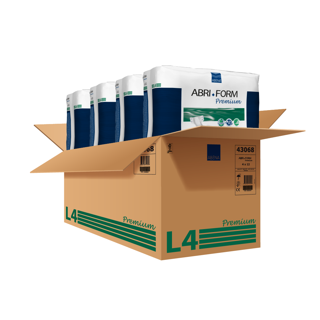 Abena Abri-Form Premium Adult Diapers with Tabs, L4