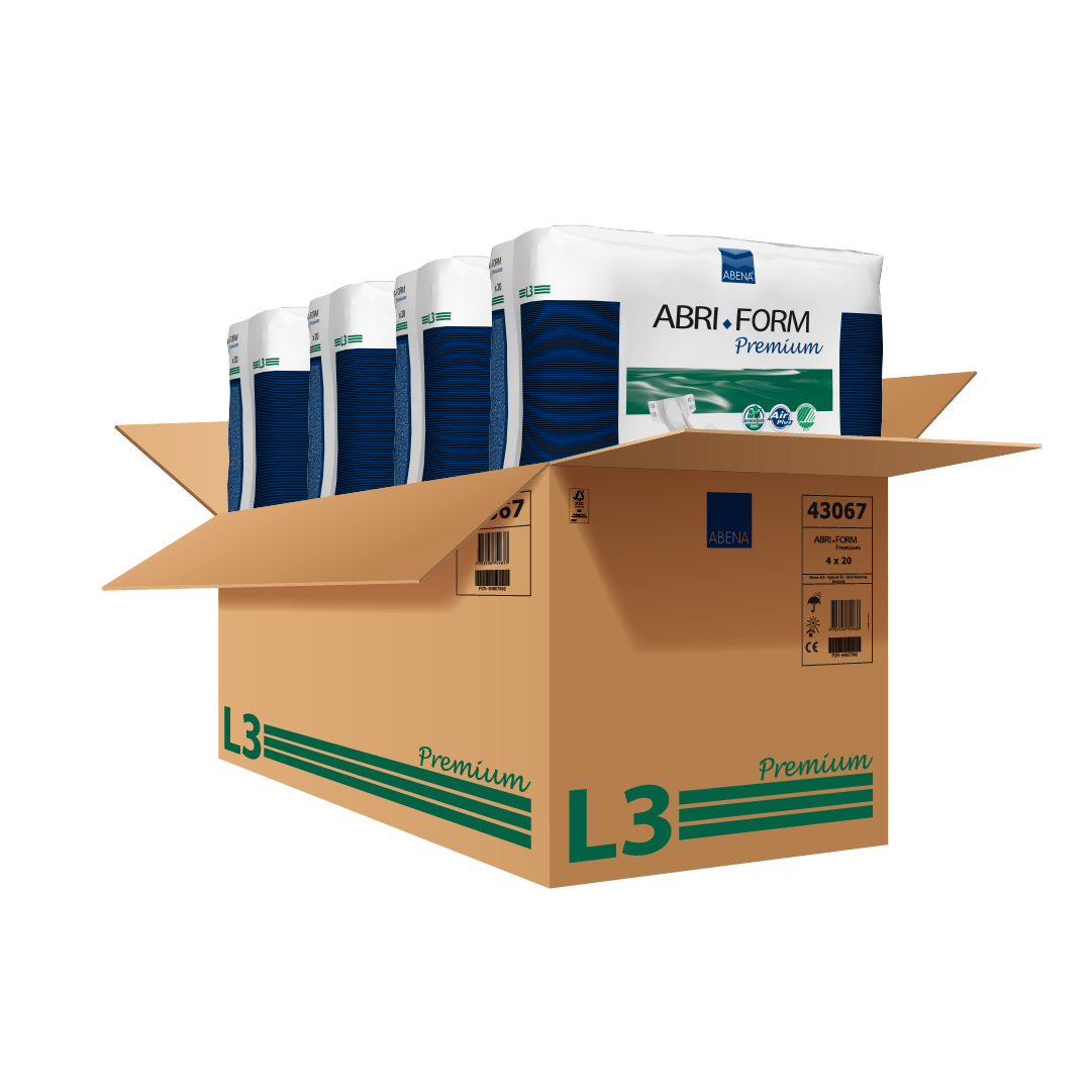 Abena Abri-Form Premium Adult Diapers with Tabs, L3