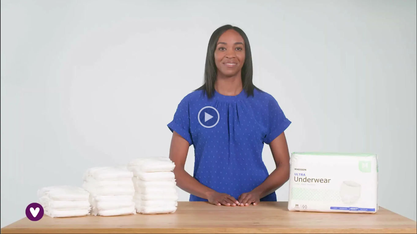 McKesson Ultra Pull-Up Underwear, Heavy