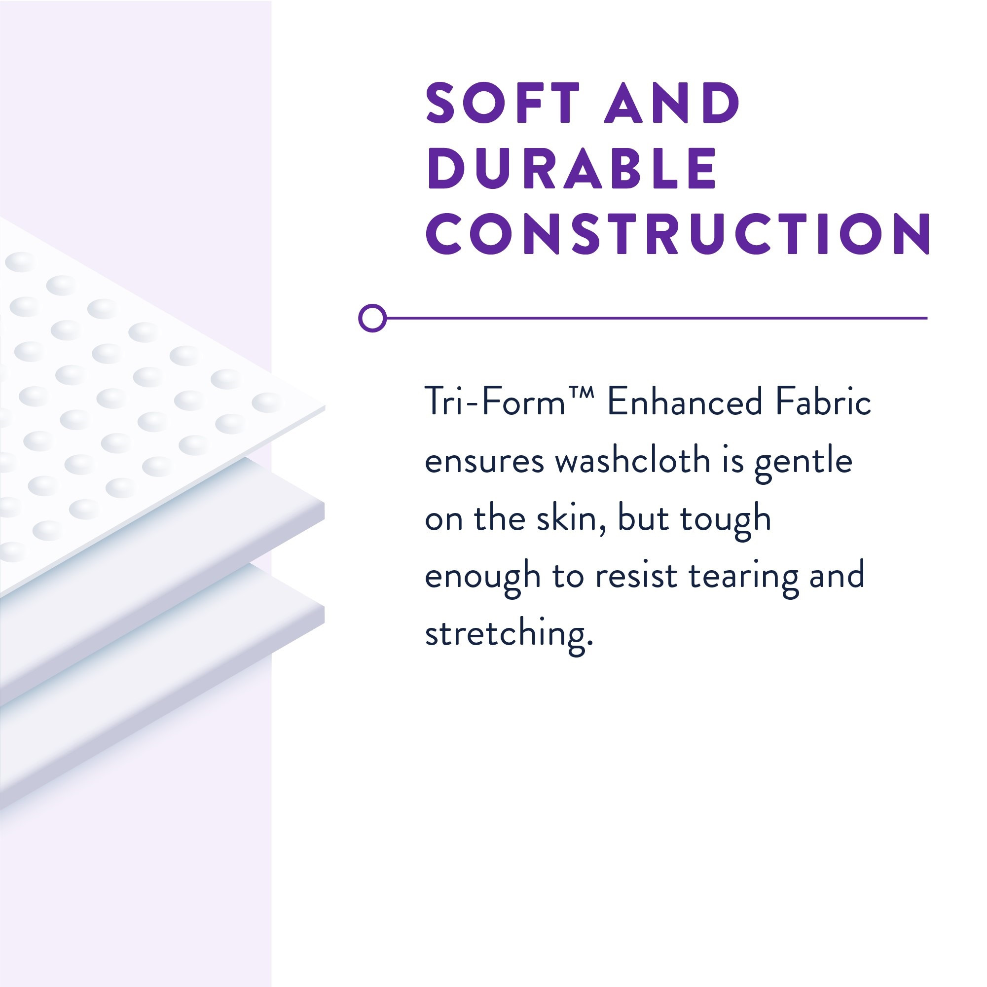 Prevail Quilted Washcloths with Lotion