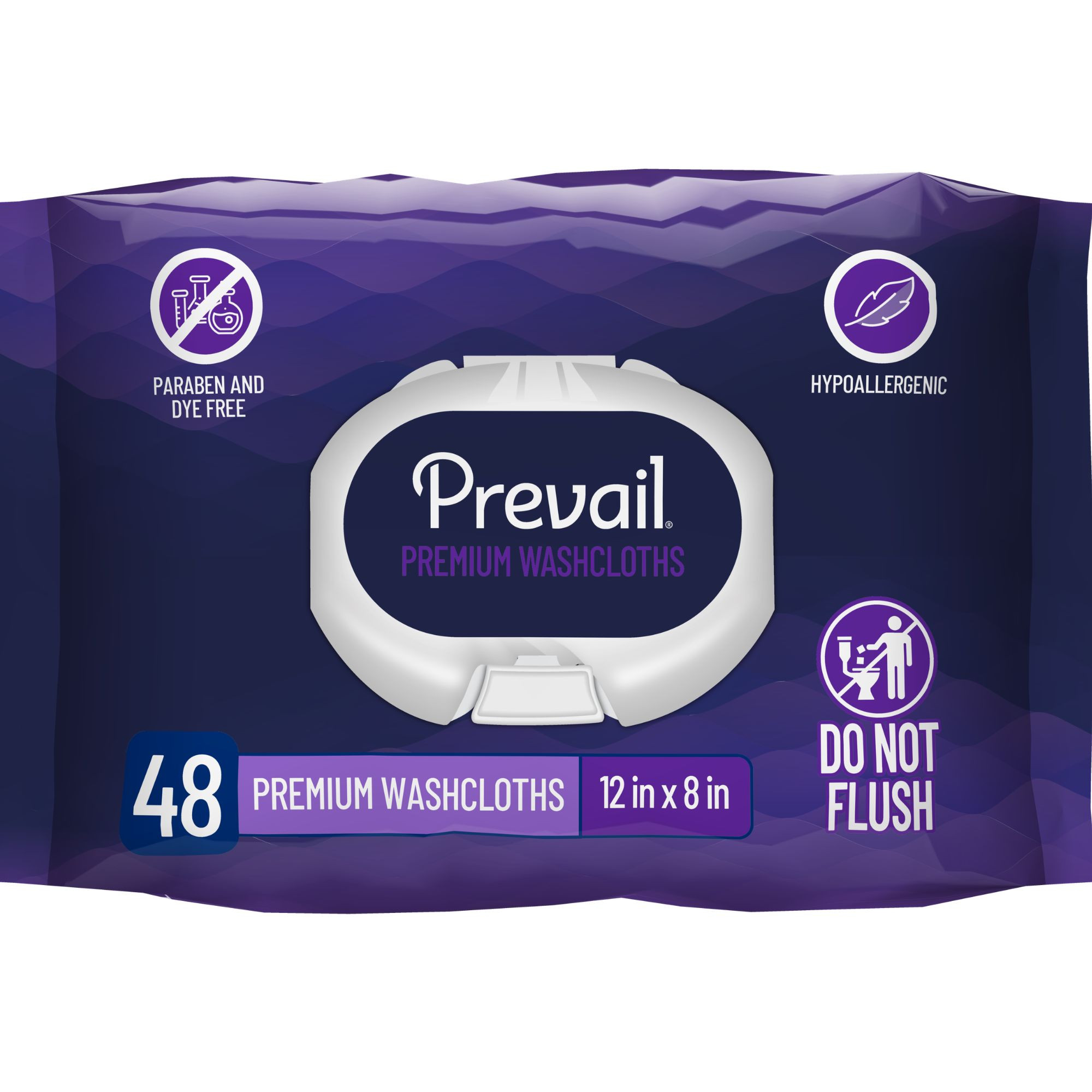 Prevail Quilted Washcloths with Lotion