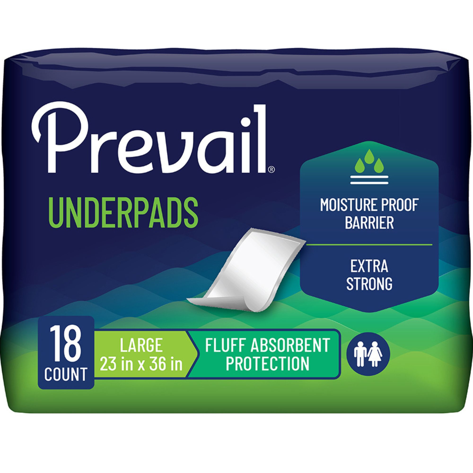 Prevail Underpads, Fluff