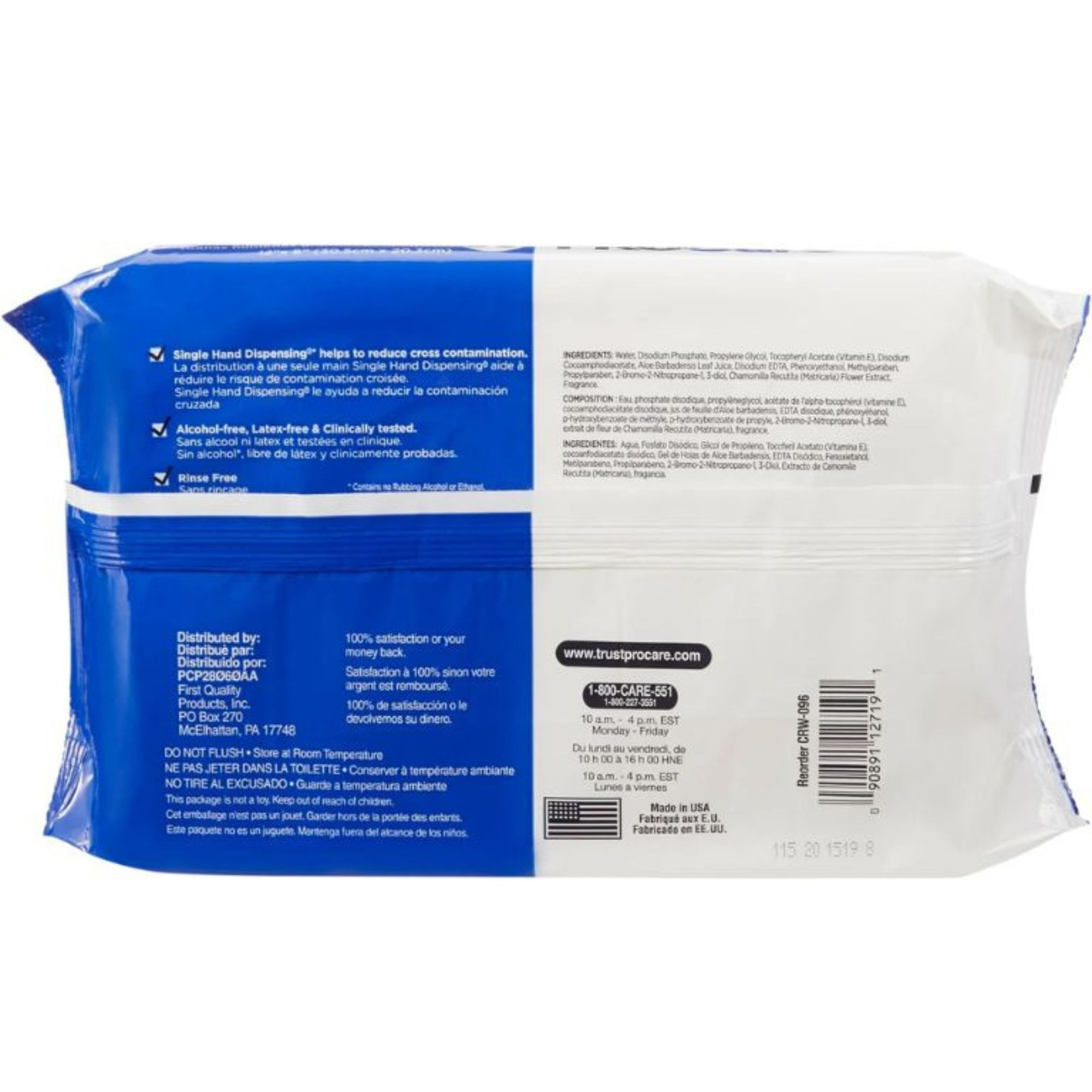 ProCare Wipes with Aloe/Vitamin E