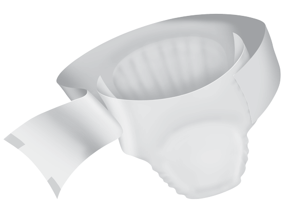 Prevail Bariatric Briefs with Tabs, Ultimate