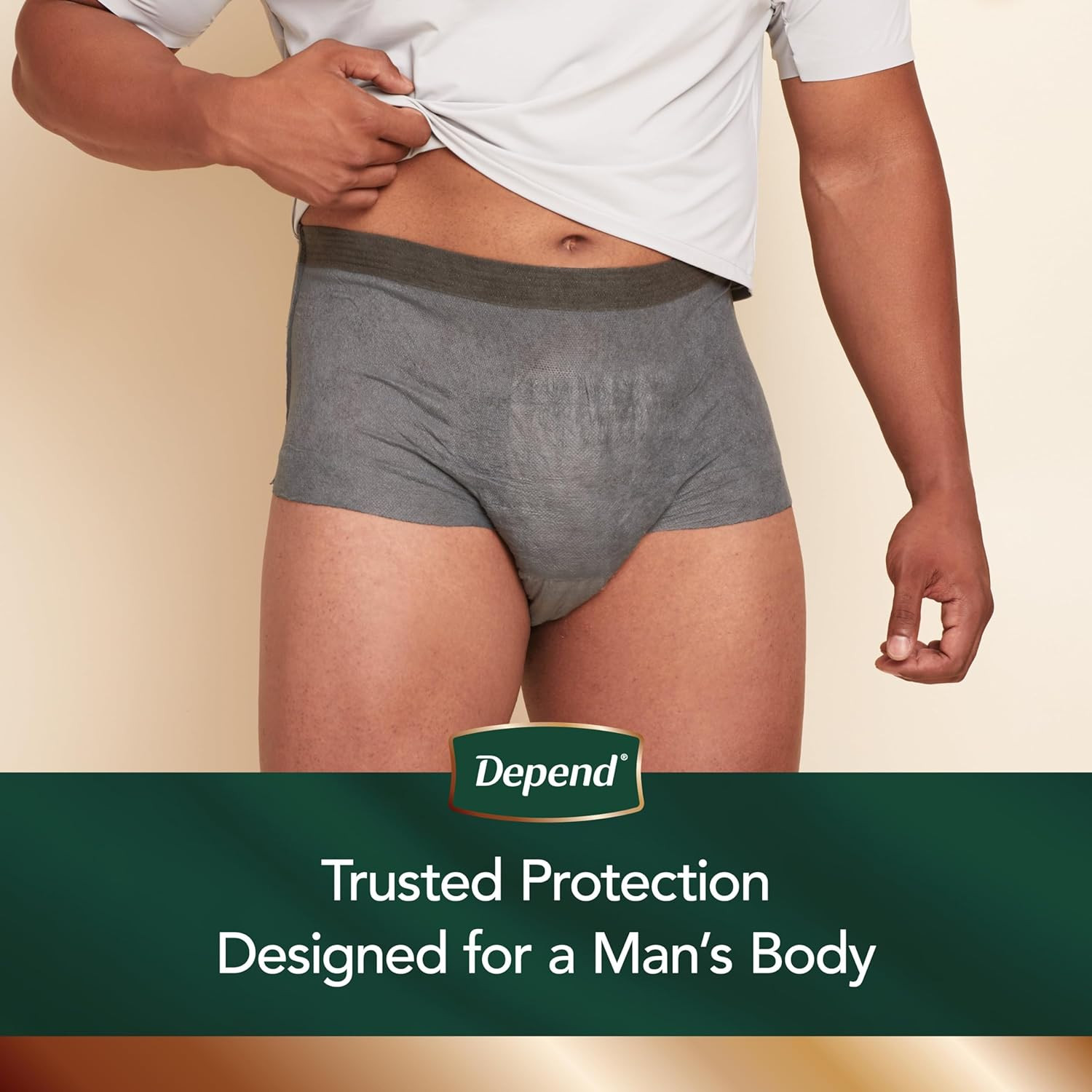Depend Real-Fit Pull-Up Underwear for Men, Maximum