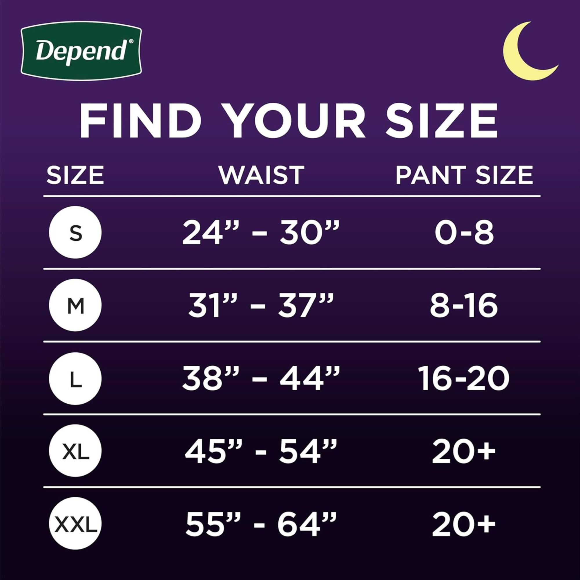 Depend Night Defense Pull-Up Underwear for Women, Overnight