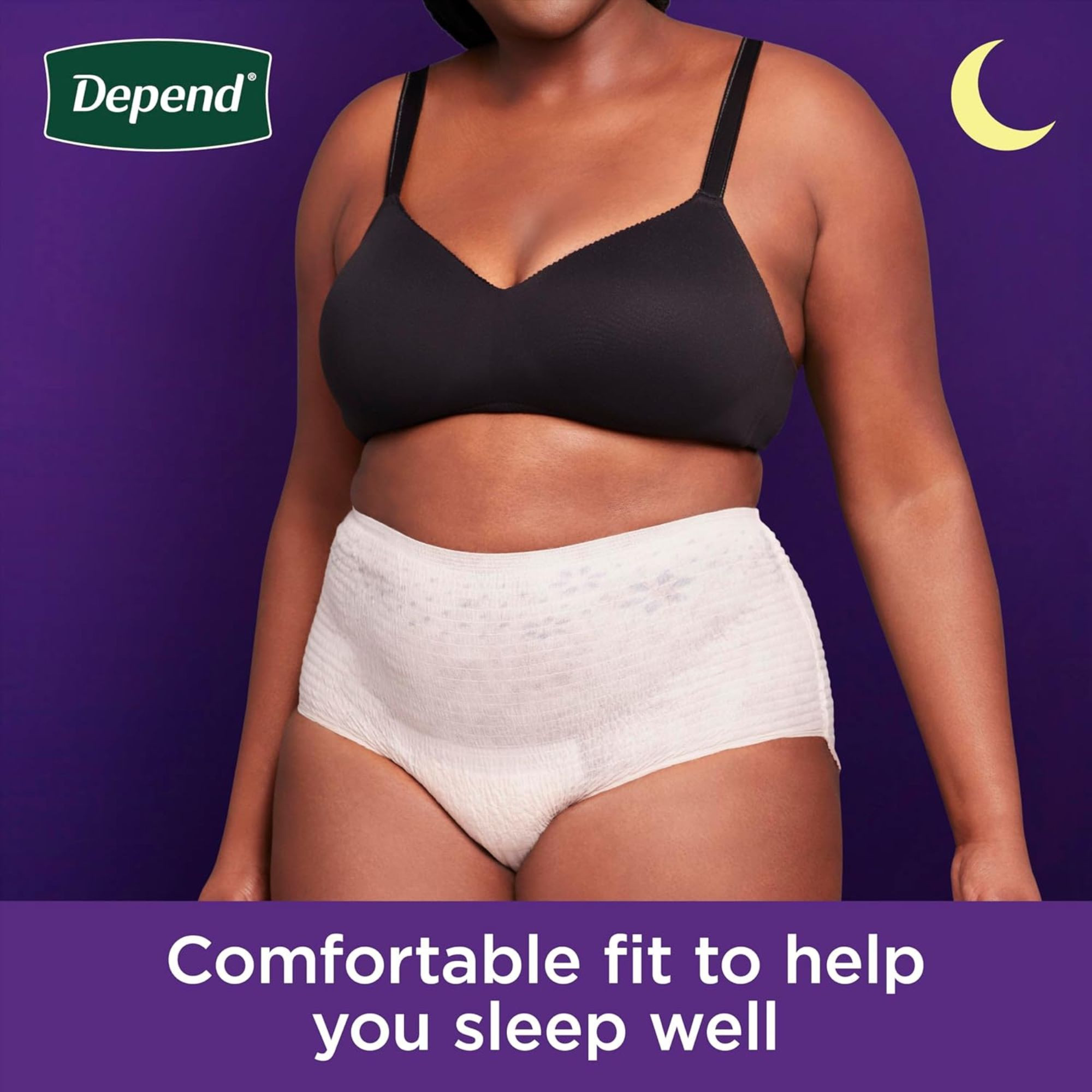 Depend Night Defense Pull-Up Underwear for Women, Overnight