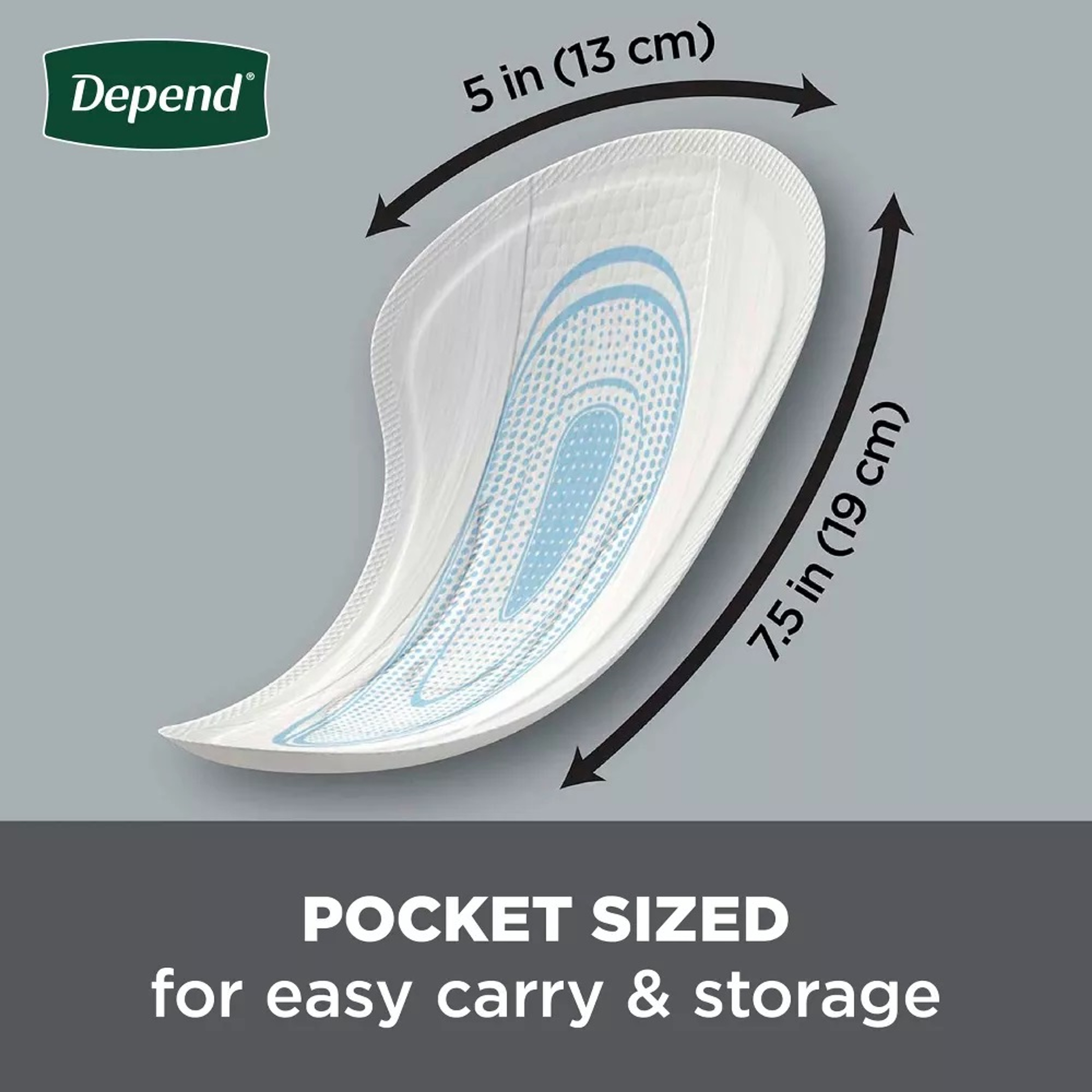 Depend Shields for Men, Light