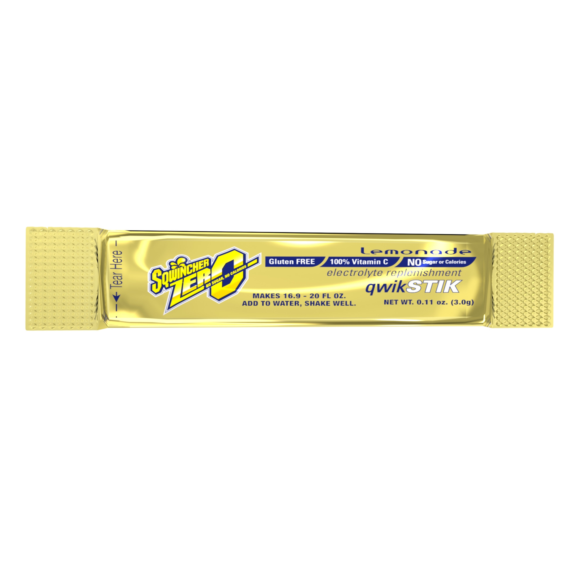 Sqwincher Zero Qwik Stik Electrolyte Replenishment Drink Mix