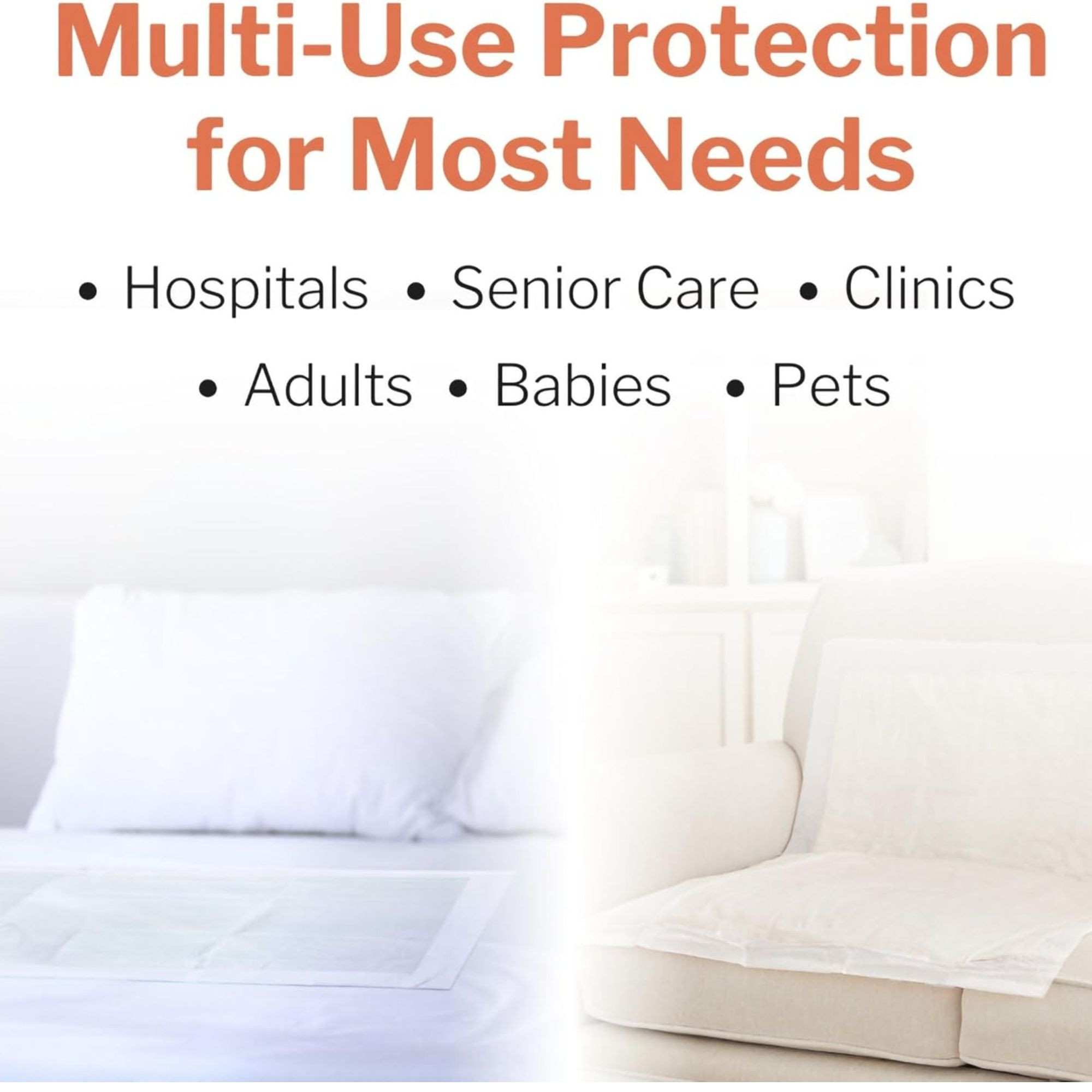 McKesson Breathable Underpads, Maximum