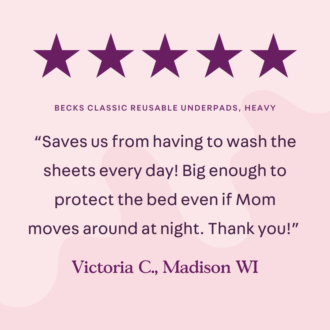 Beck's Classic Reusable Underpads, Heavy