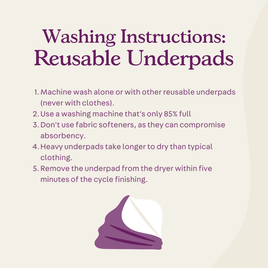 Beck's Classic Reusable Underpads, Heavy