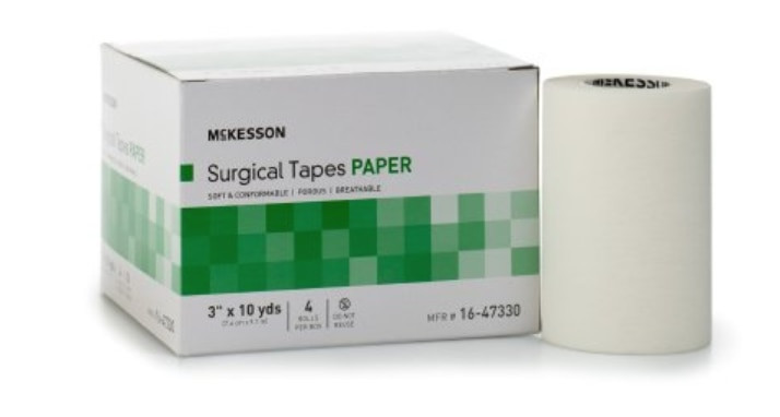 McKesson Medical Paper Tape