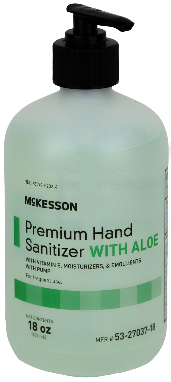 McKesson Hand Sanitizer with Aloe, Spring Water Scent