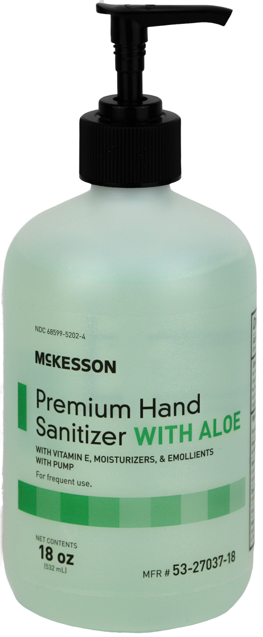 McKesson Hand Sanitizer with Aloe, Spring Water Scent