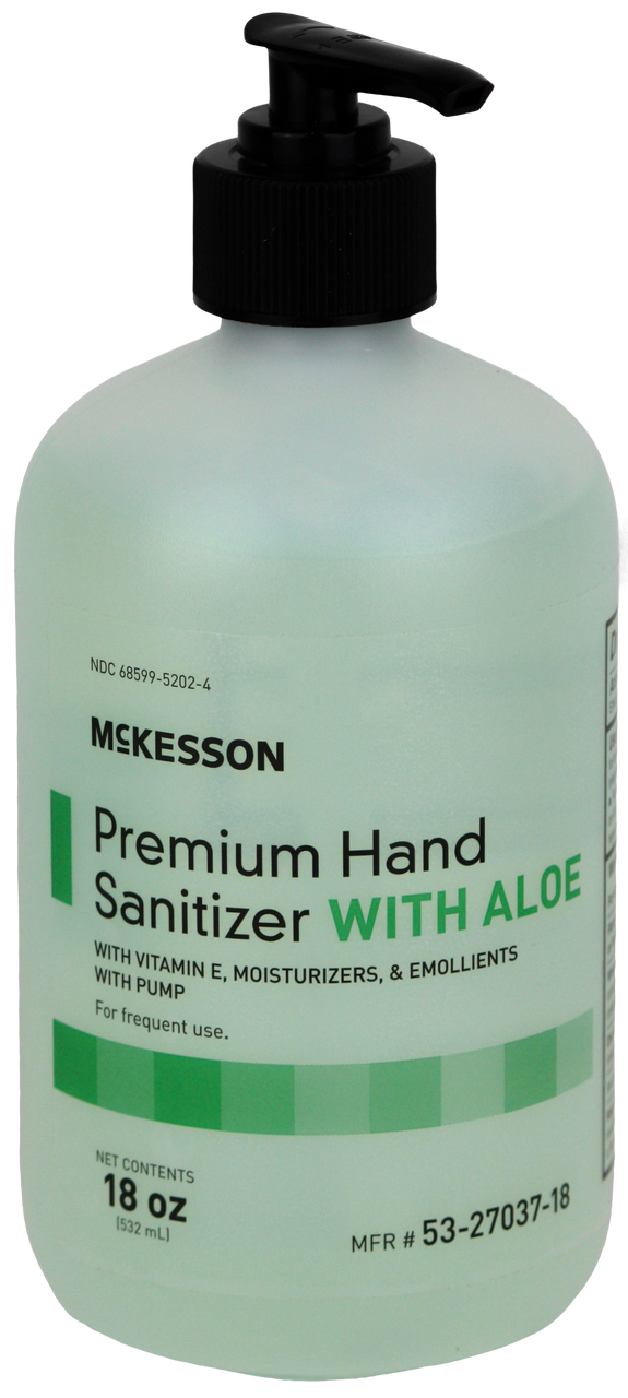 McKesson Hand Sanitizer with Aloe, Spring Water Scent