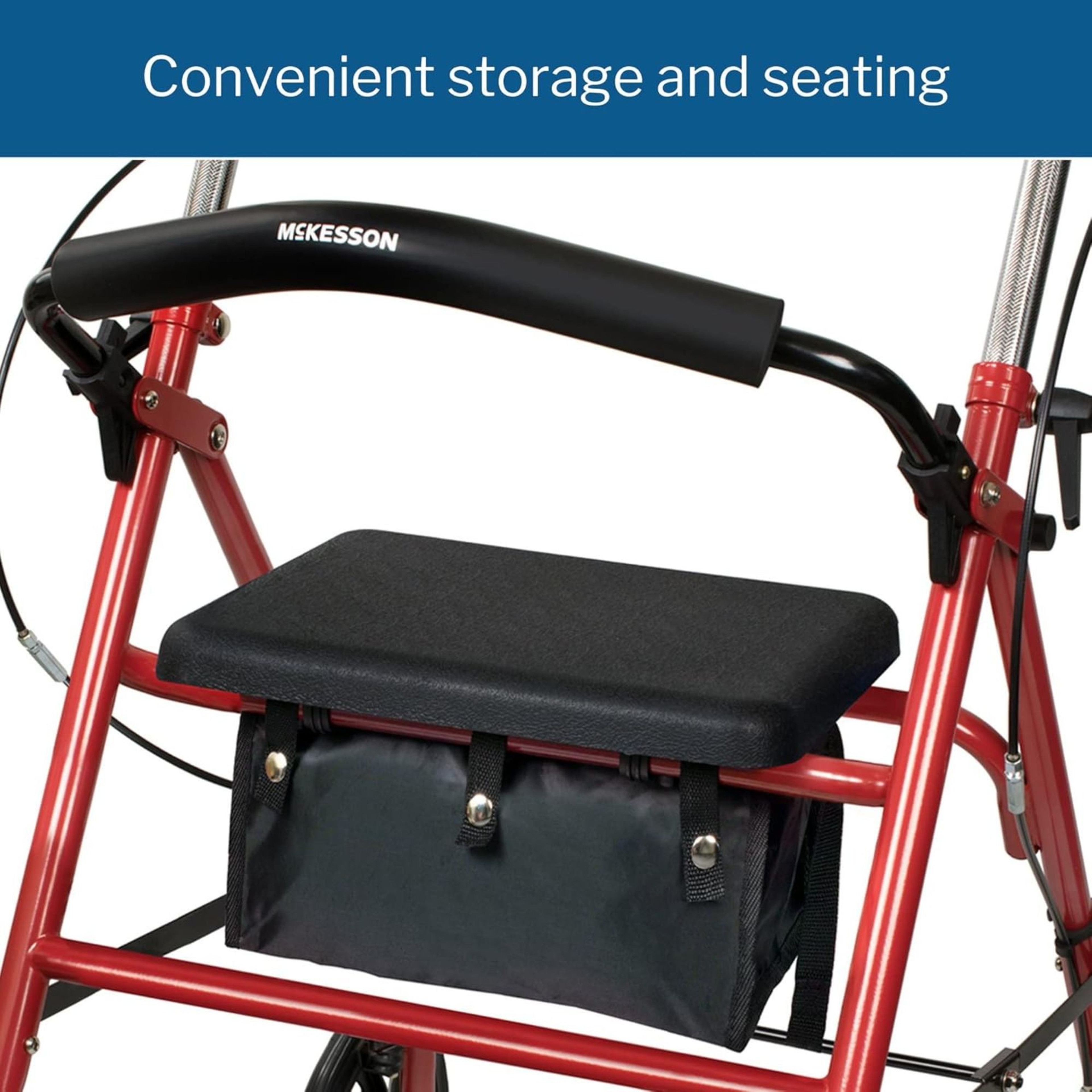 ヨックモック4脚 mckesson-aluminum-4-wheel-