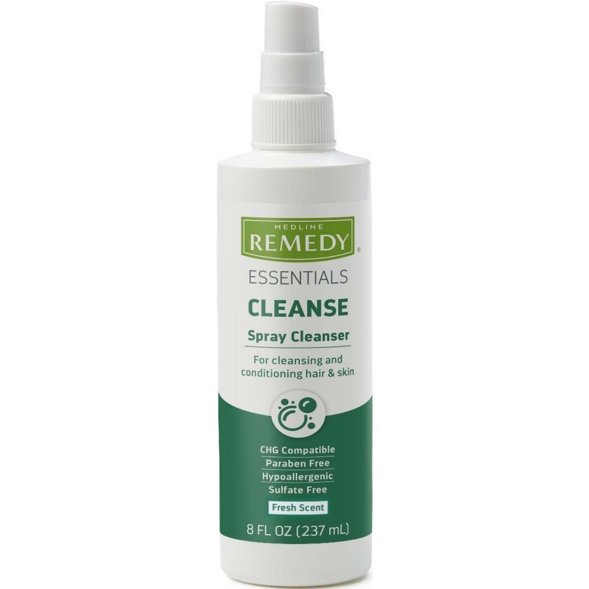 Medline Remedy Essentials No-Rinse Body Cleanser, Scented