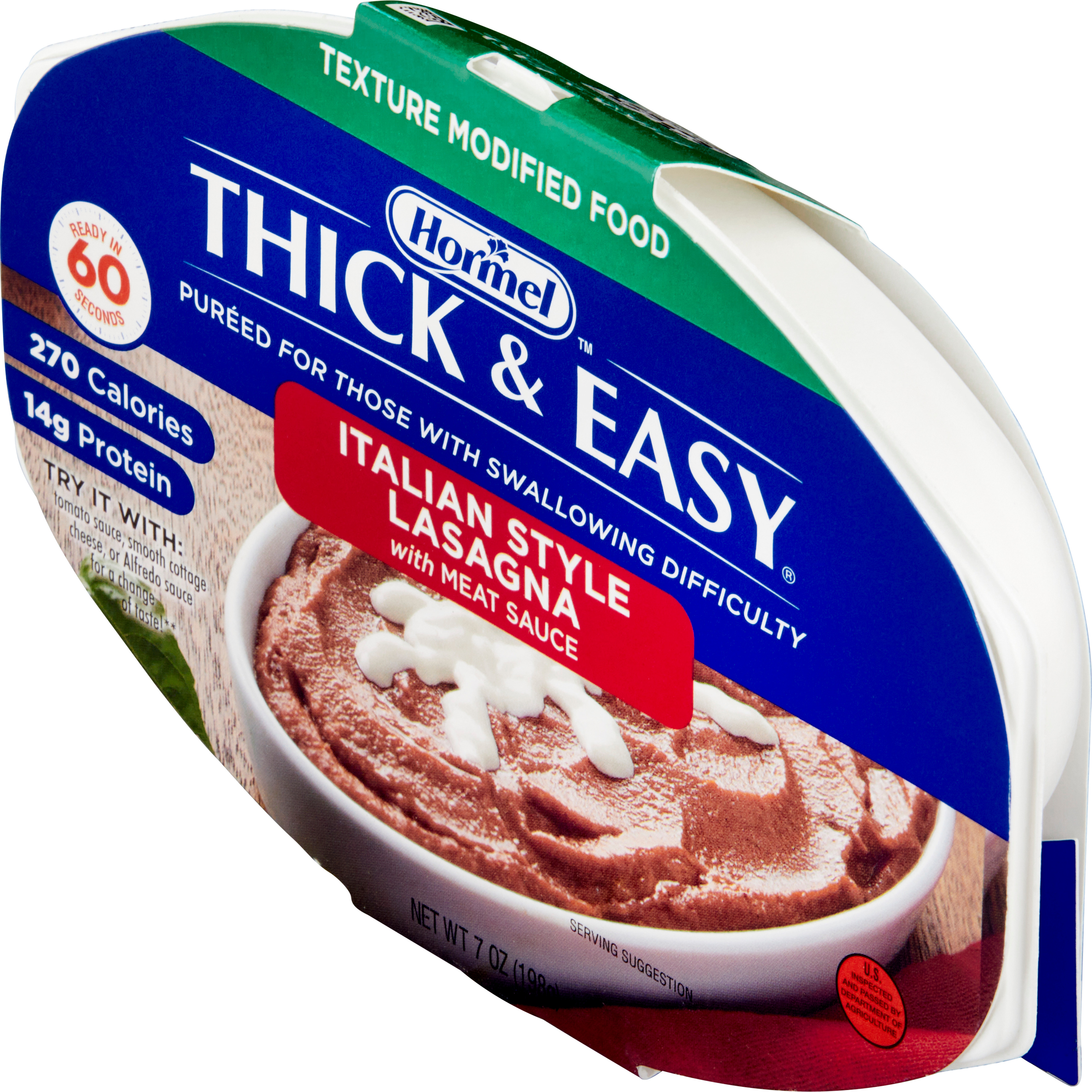 Thick & Easy Purees, Italian Beef Lasagna