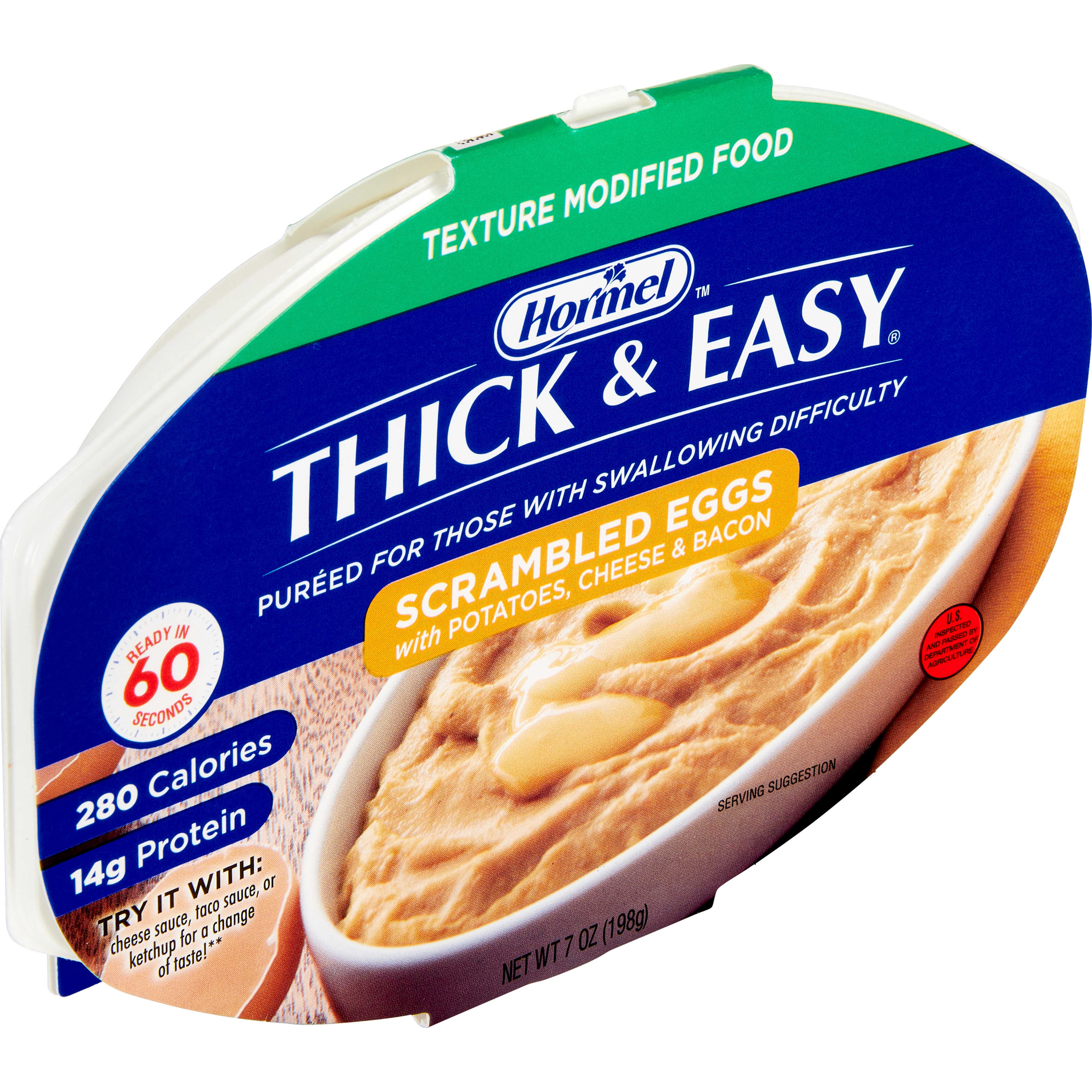 Thick & Easy Purees, Scrambled Eggs with Potatoes and Bacon