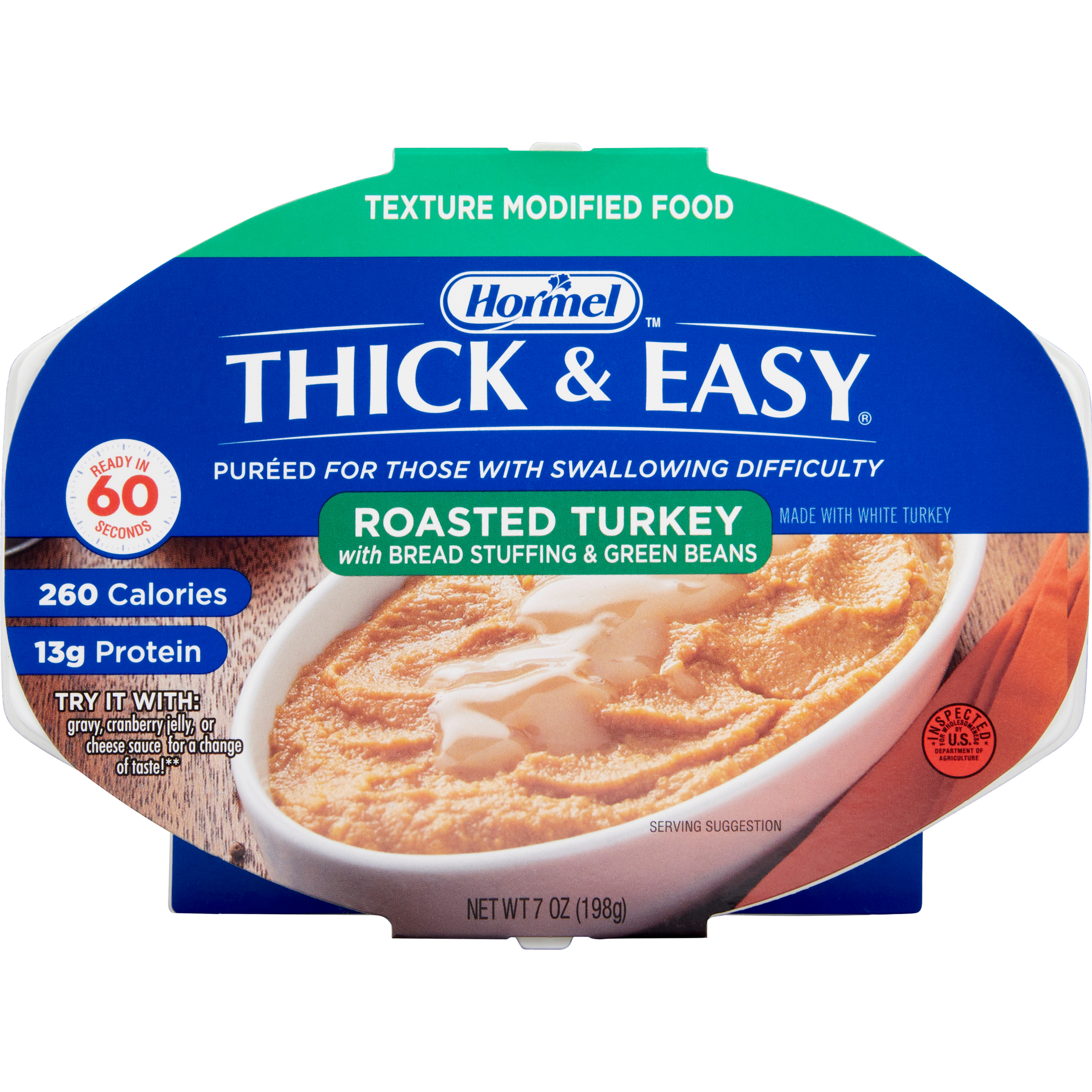 Thick & Easy Purees, Turkey with Stuffing and Green Beans