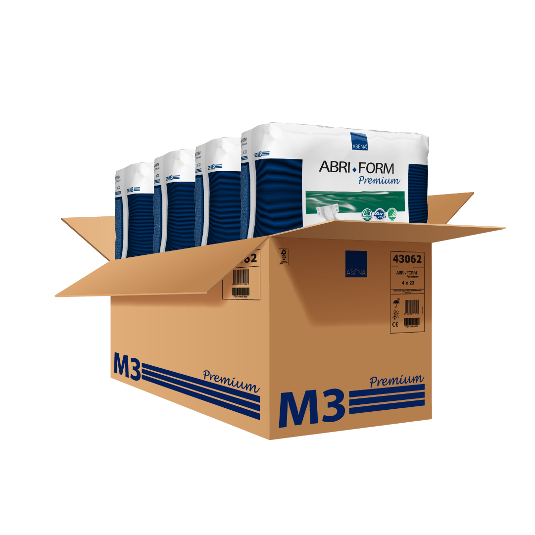 Abena Abri-Form Premium Adult Diapers with Tabs, M3