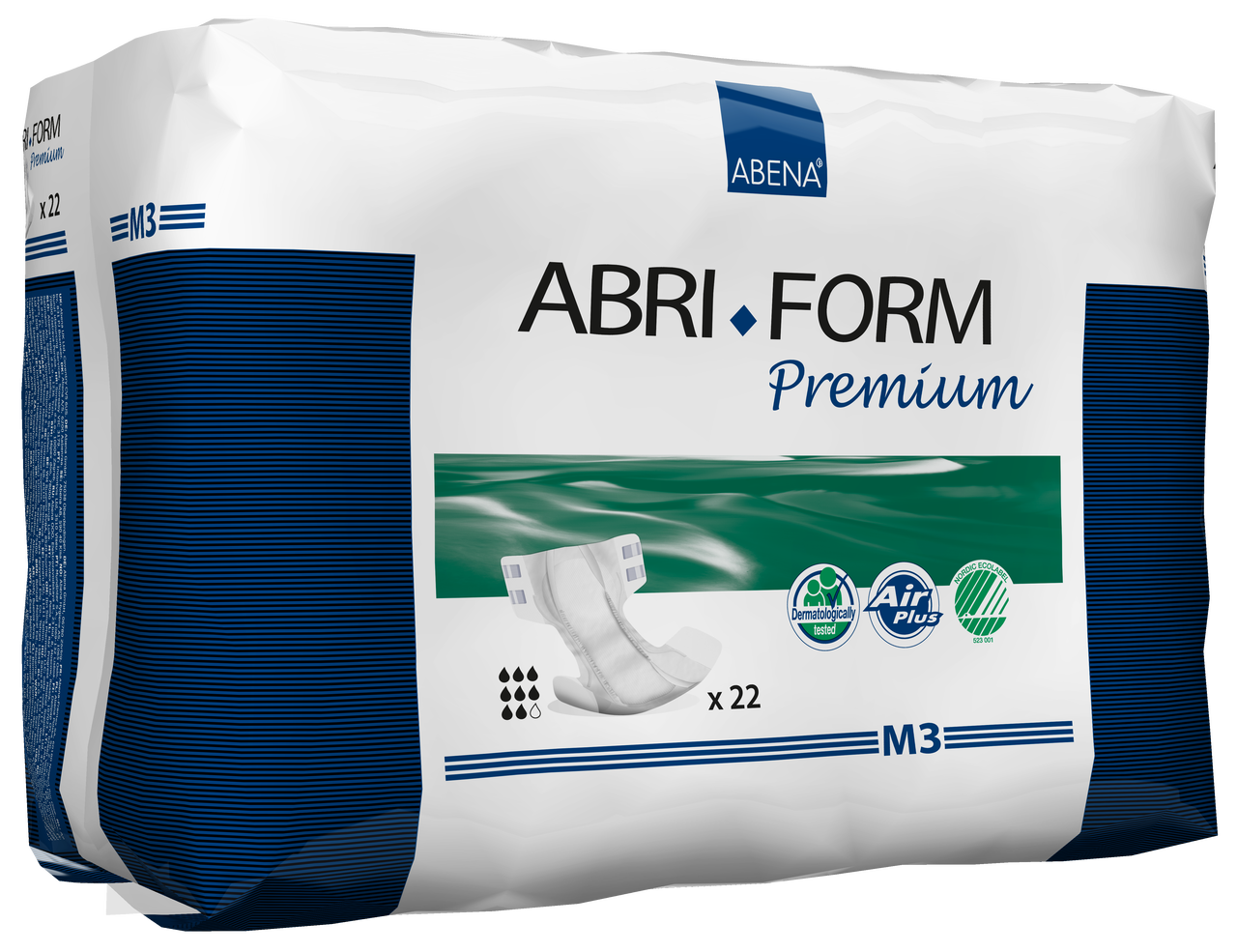 Abena Abri-Form Premium Adult Diapers with Tabs, M3